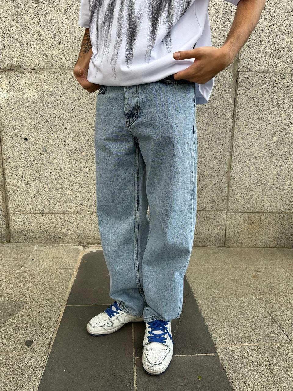 Elagance Baggy Açık Mavi PantolonEla405