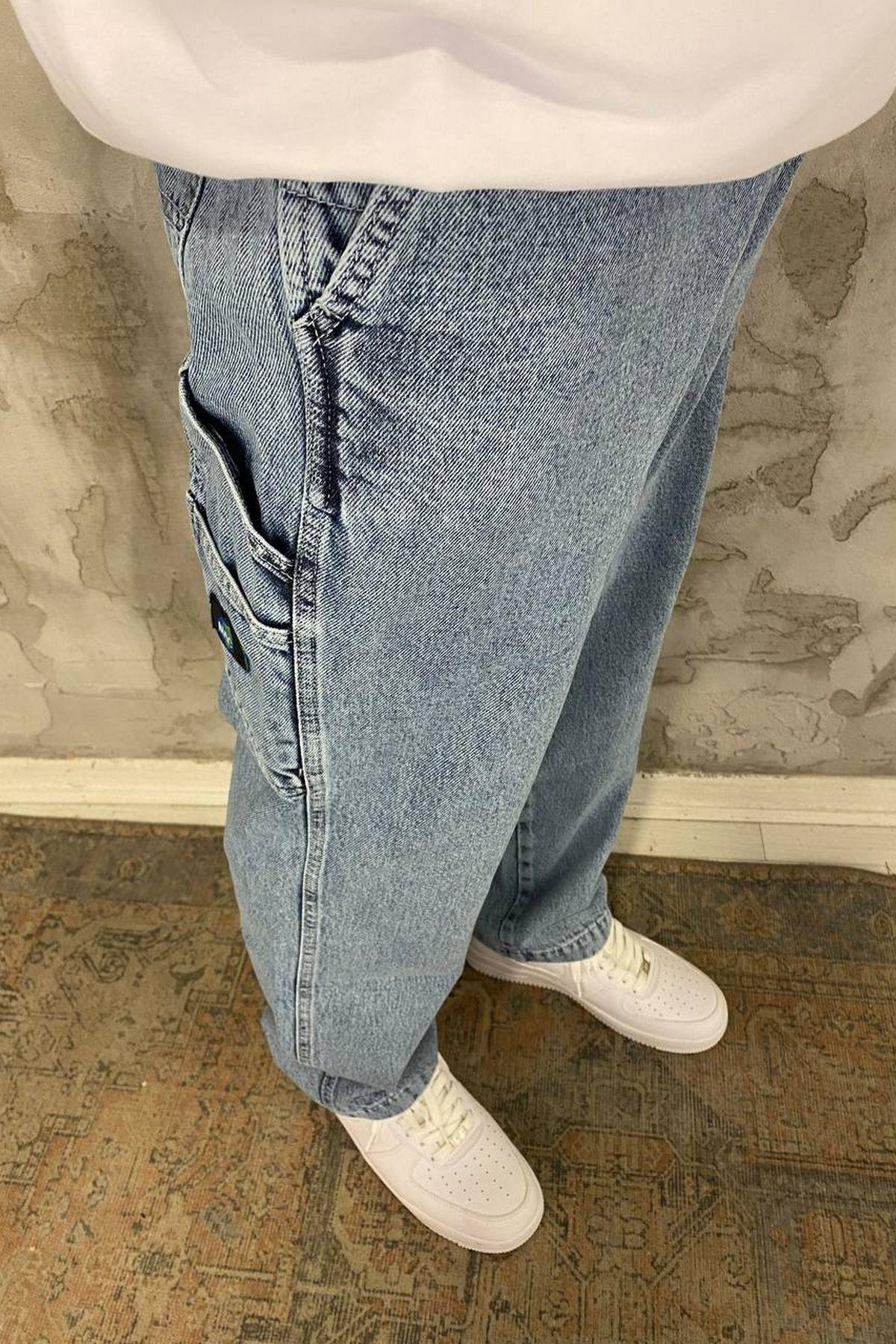 Elagance Carpender Supersonıc Kargo Baggy JeanPantolonEla428