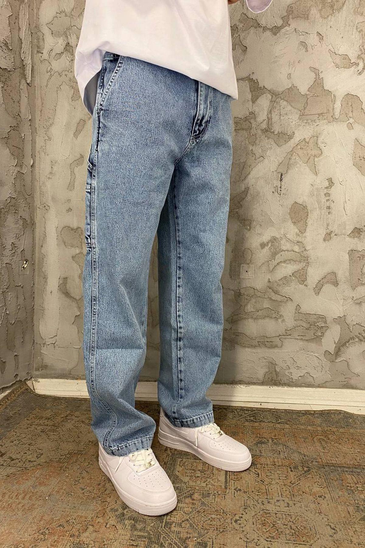 Elagance Carpender Supersonıc Kargo Baggy JeanPantolonEla428