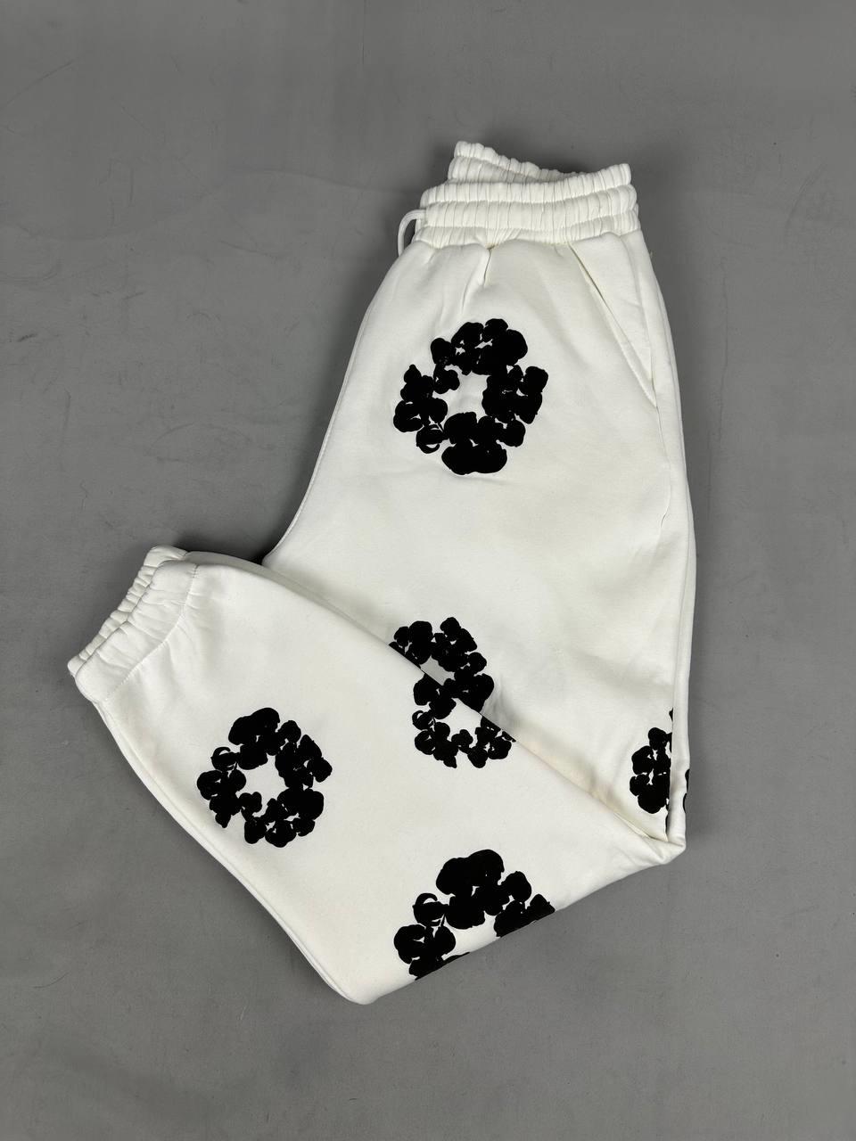Elagance Denim Tears Beyaz Eşofman HqTakımlarEla936