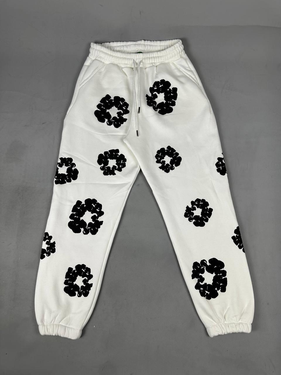 Elagance Denim Tears Beyaz Eşofman HqTakımlarEla936