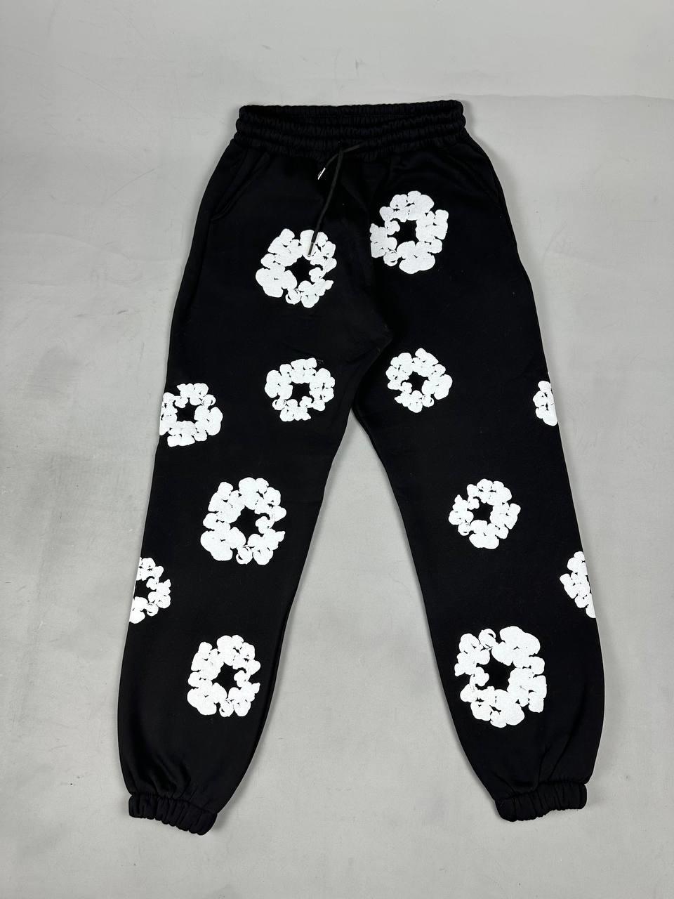 Elagance Denim Tears Siyah Eşofman HqTakımlarEla938