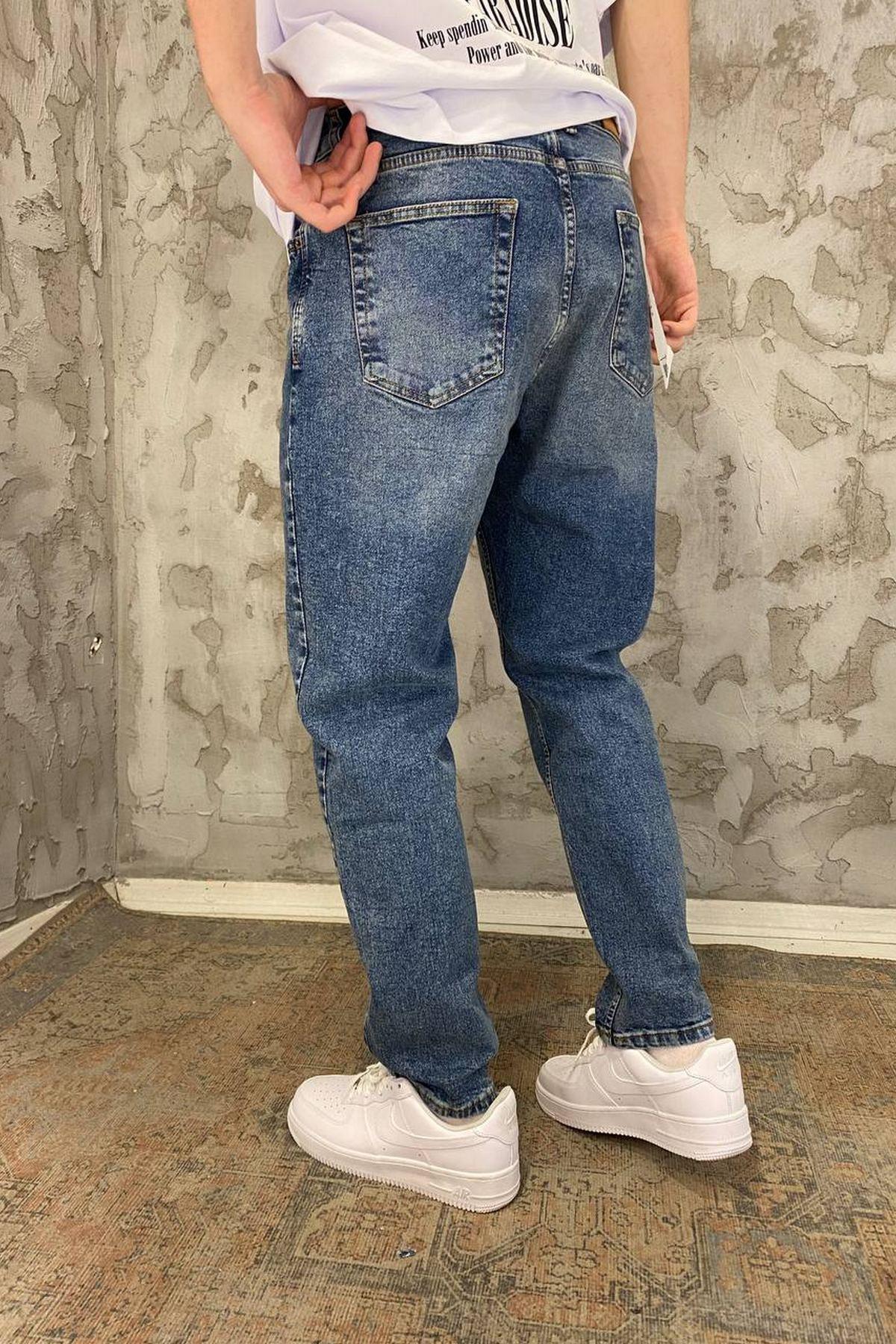 Elagance Dizi Taşlamalı Reguler JeansPantolonEla427