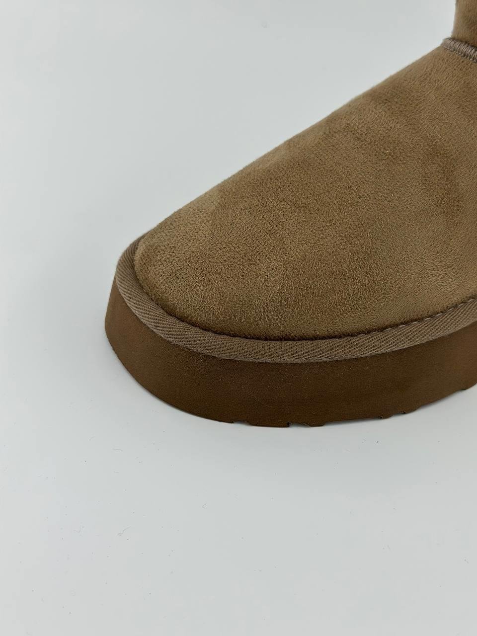 Elagance Krem Süet Kadın Bot İçi Tüylü❤️‍🔥Yeni Gelenler❤️‍🔥ela964