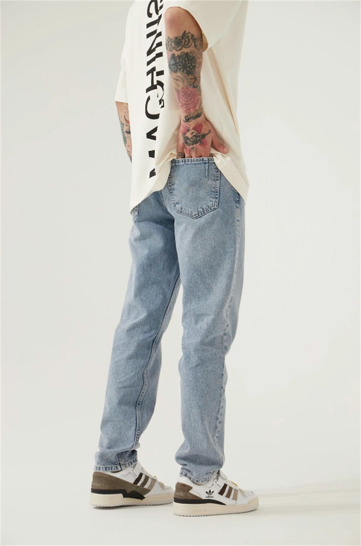 Elagance Loose Fit Yıkamalı Jean Super Sonic PantolonPantolonEla414