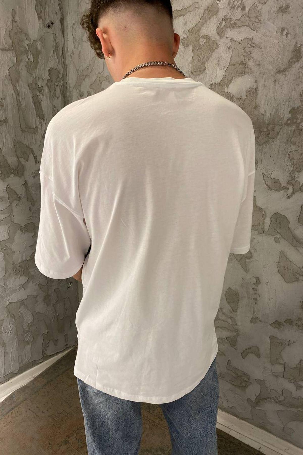 Elagance Rebel Fire Oversize  T-ShirtT-shirtEla564