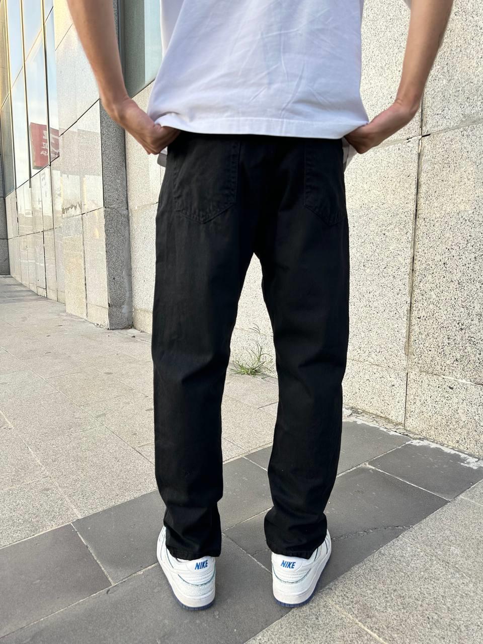 Elagance Siyah Regular 6395 PantolonBaggy JeansEla454