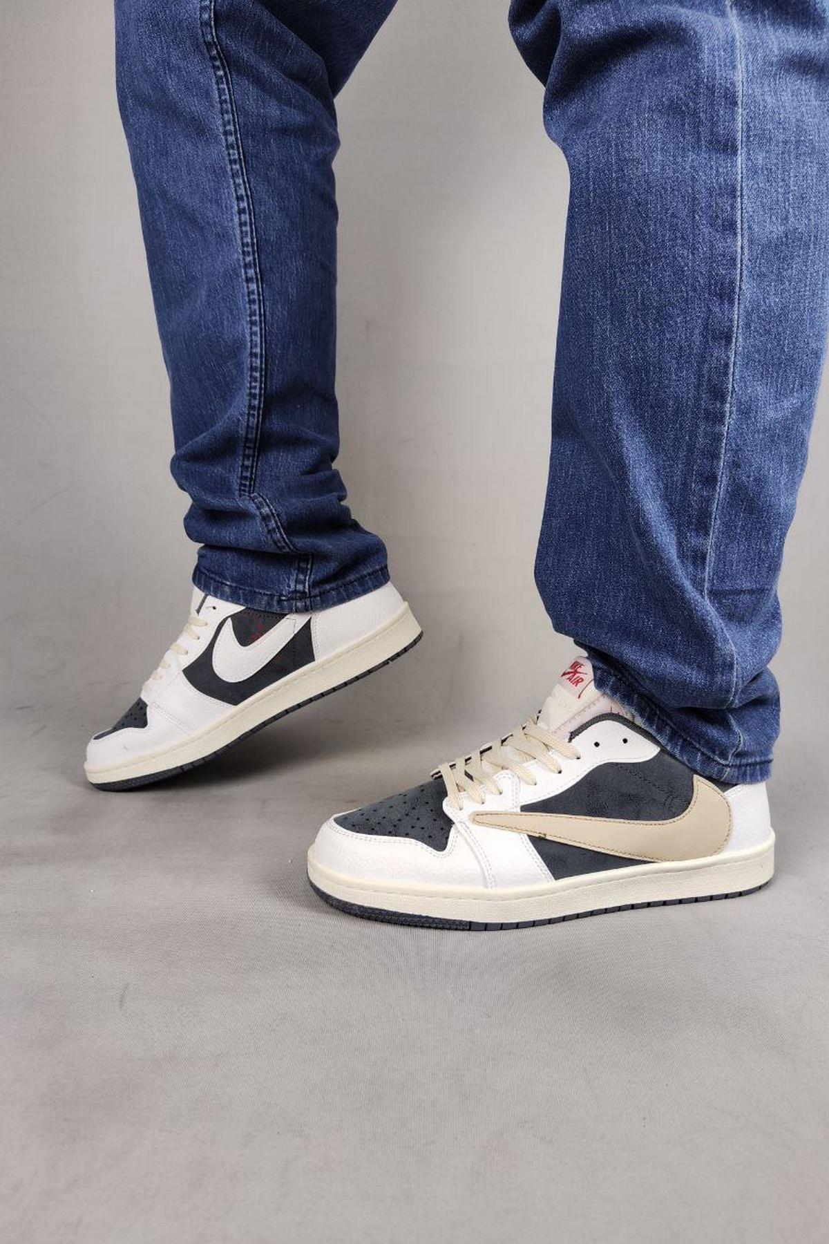 Elagance Travis Beyaz Gri LQErkek ela332