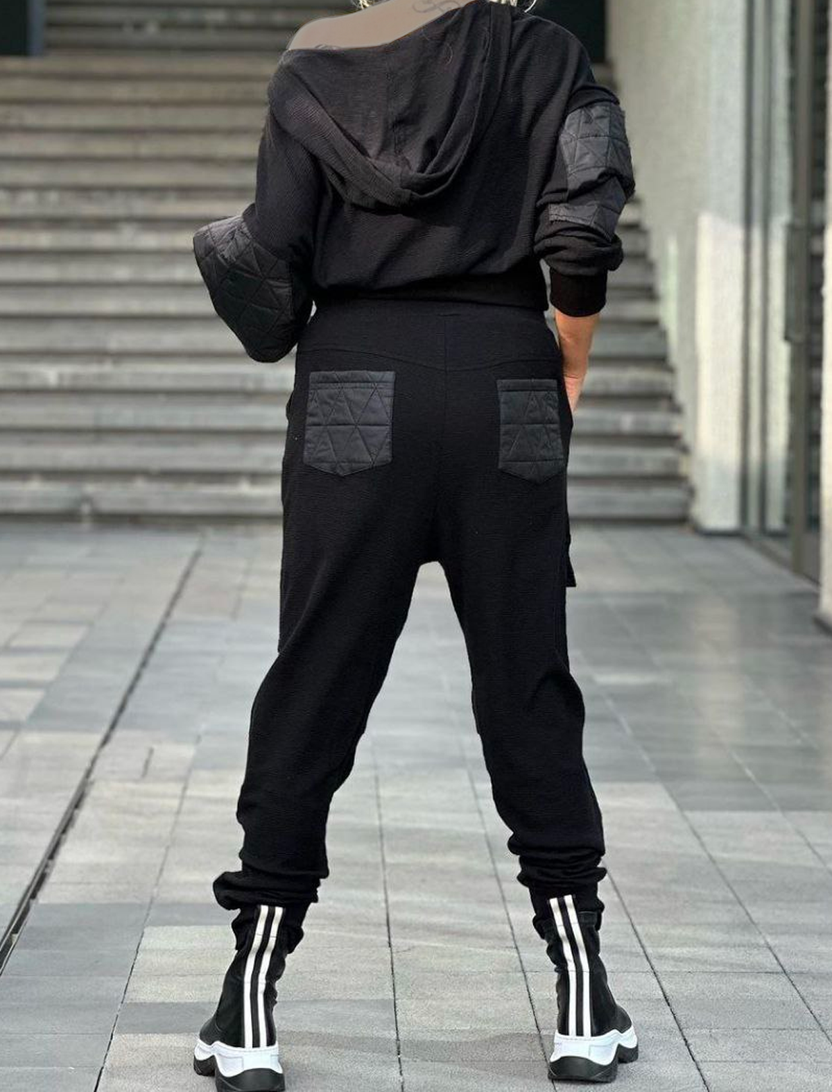 Bomber Siyah H4 Pantolon