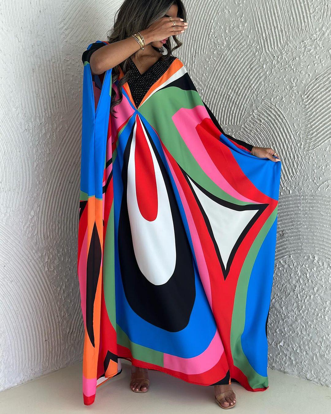 Multicolor Abaya Vardo - Tarzınızı Keşfedin, Moda Vardo ile Başlar!
