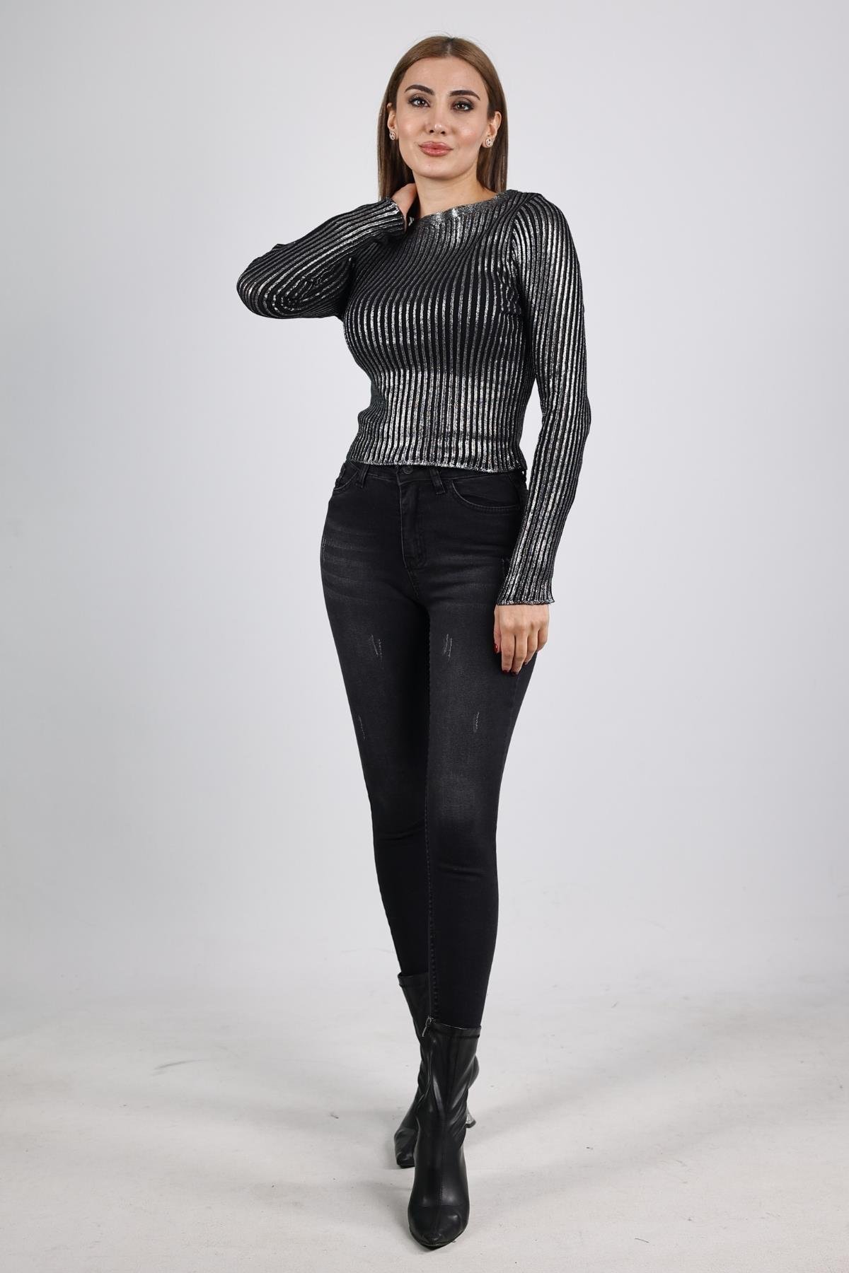 Z1464 KLS11 Klasik Denim Pantolon - Siyah