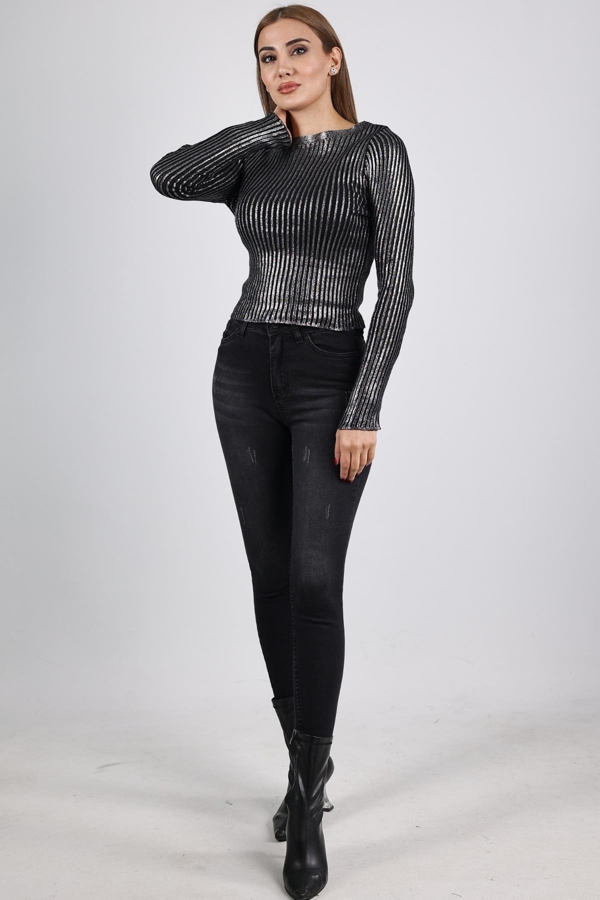 Z1464 KLS11 Klasik Denim Pantolon - Siyah