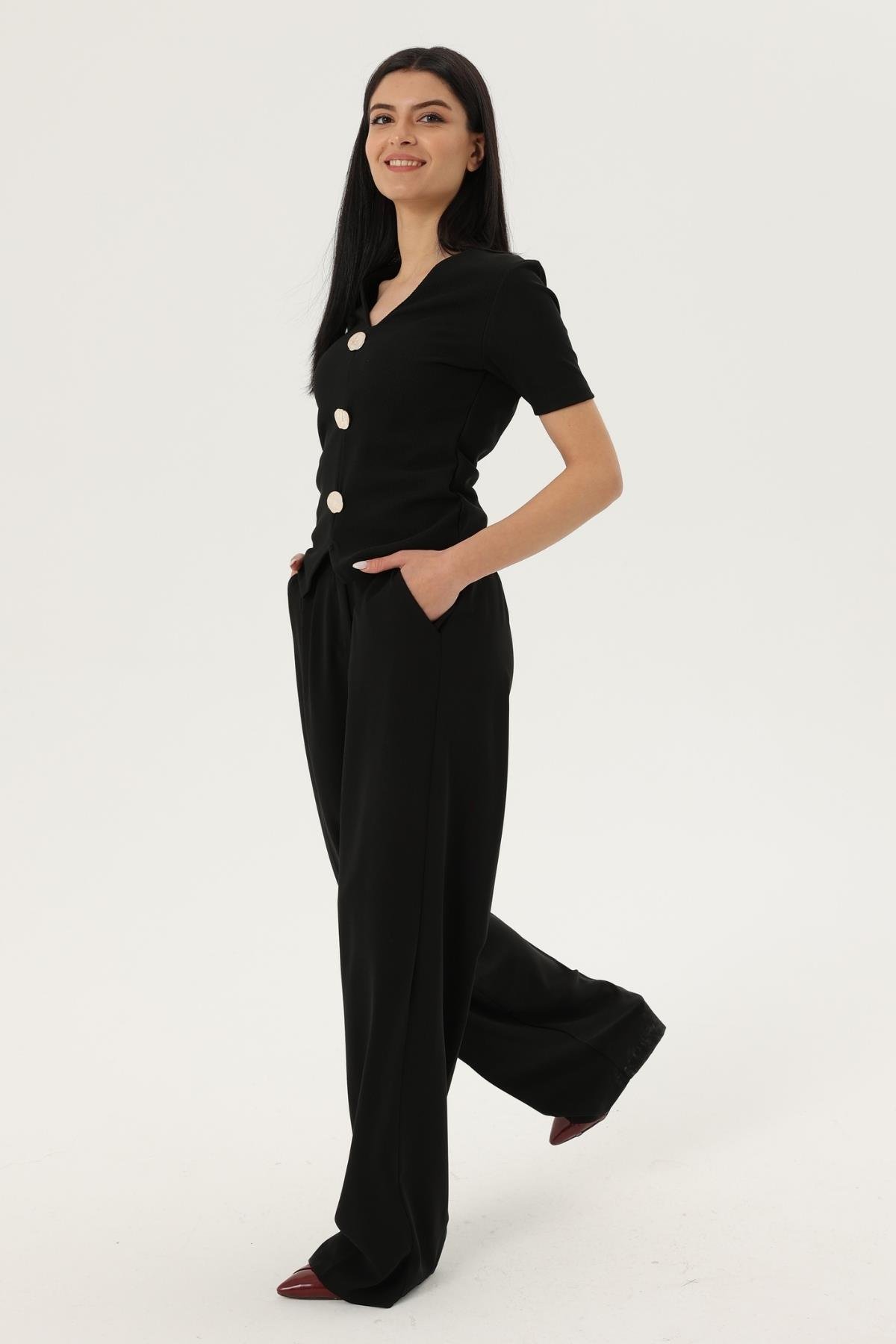 Z1993 51078 Pantolon - Siyah