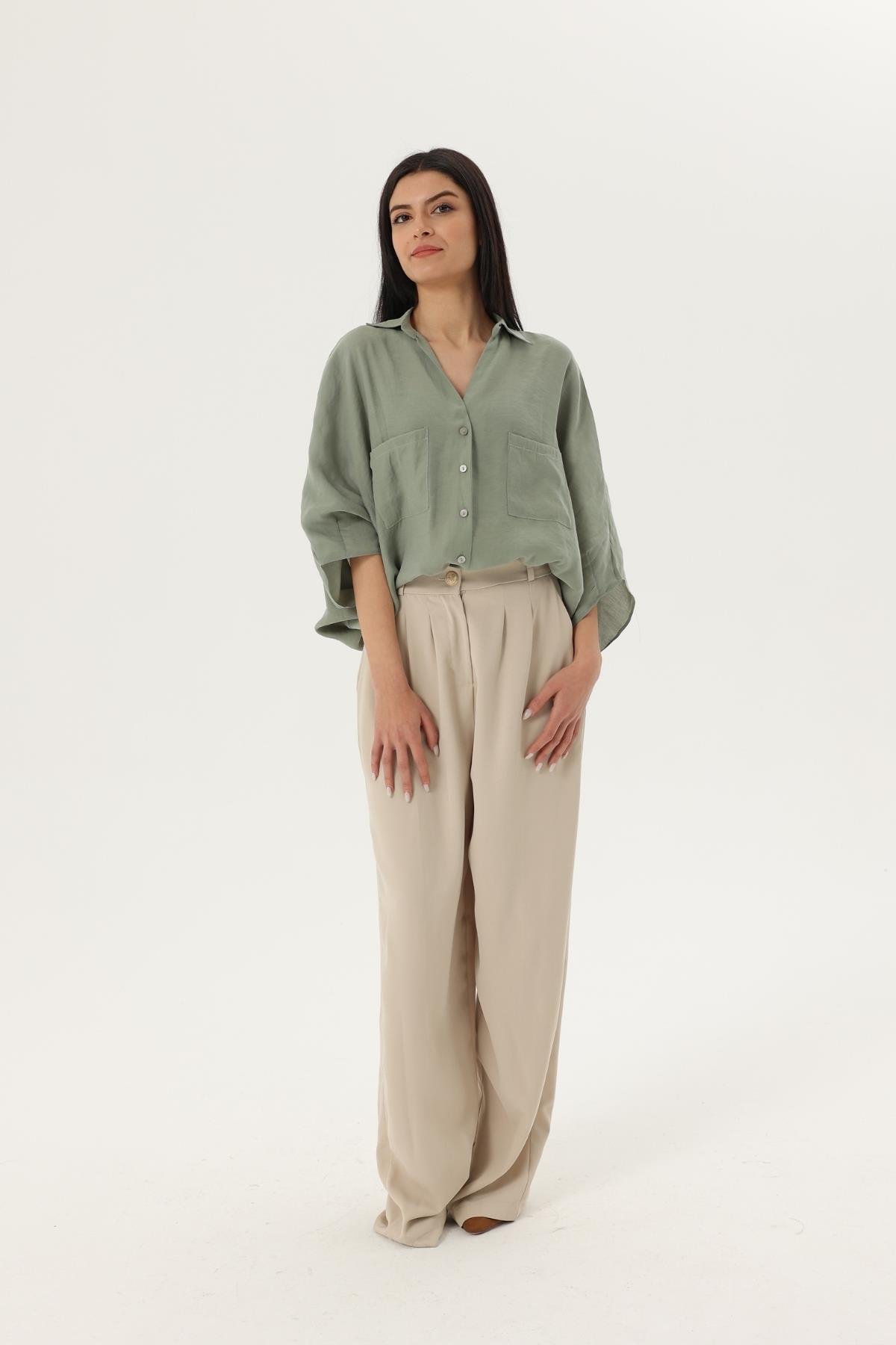 Z1993 51078 Pantolon - Taş