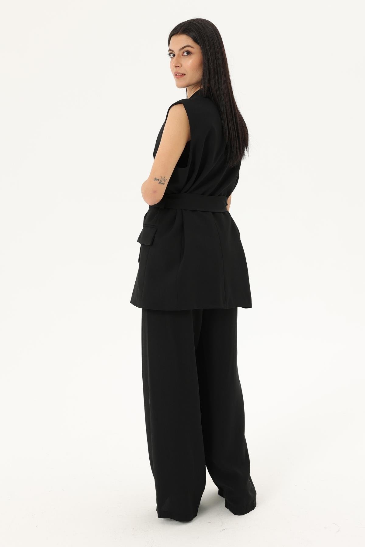 Z2021A 9413 Pantolon - Siyah