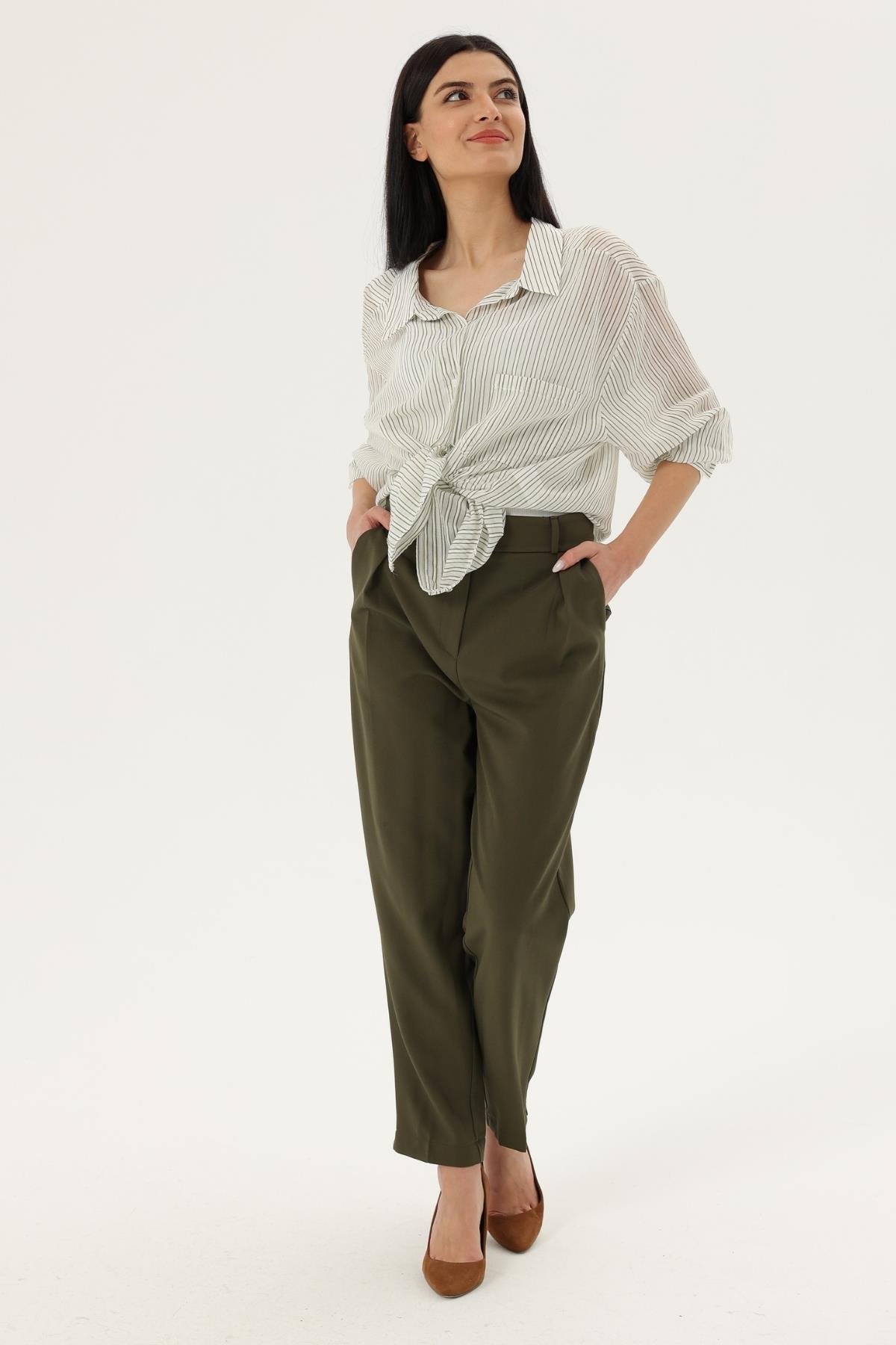 Z2056 1111 Pantolon - Haki