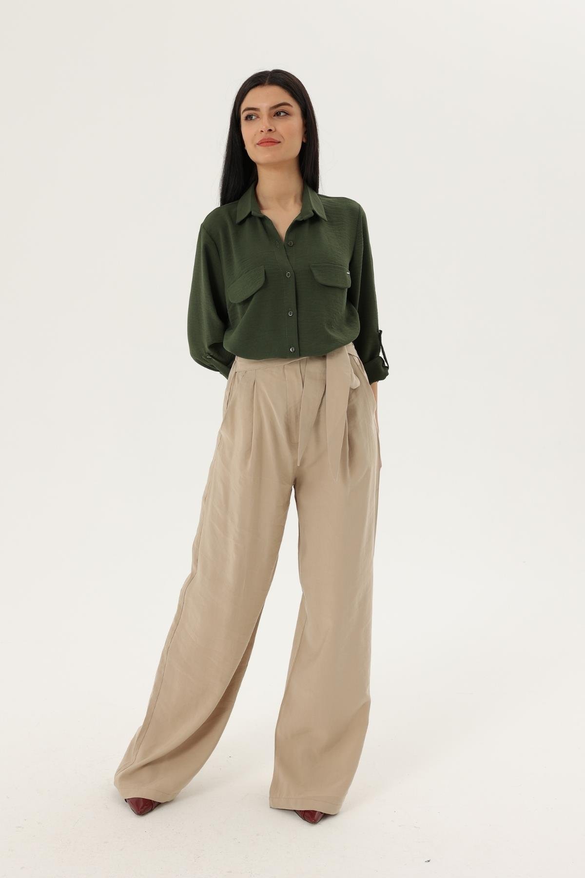 Z2057 2590 Pantolon - Bej