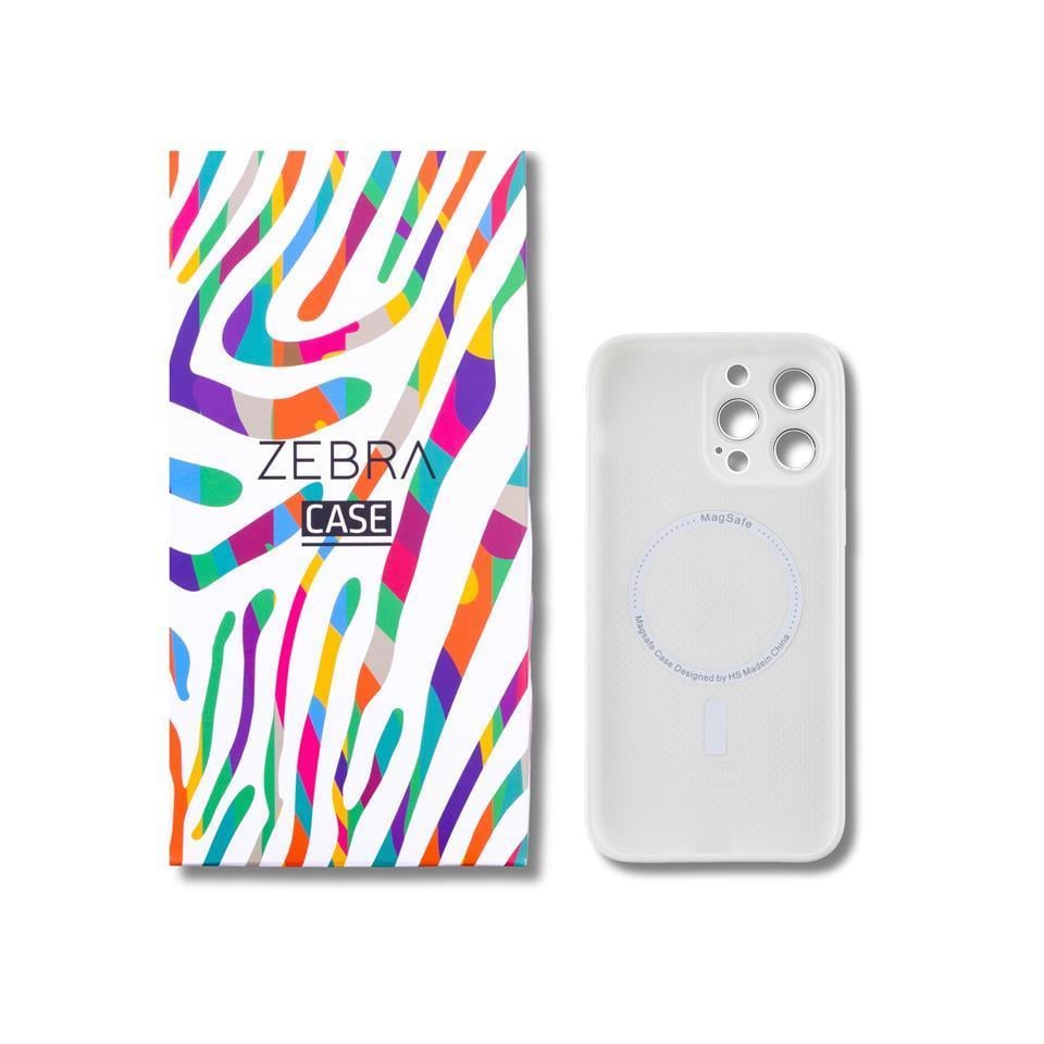 AG GLASS Beyaz iPhone 14 Pro Max Kılıf