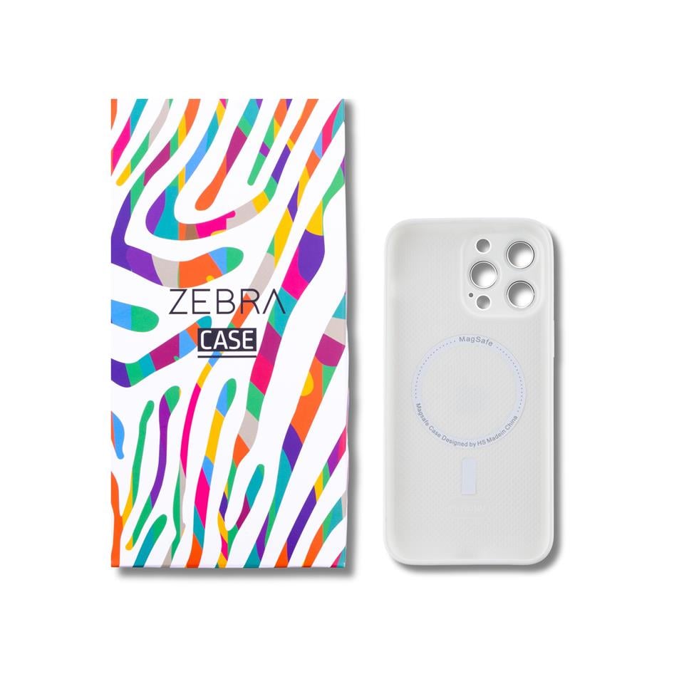 AG GLASS Mineral White iPhone 13 Pro Max Kılıf