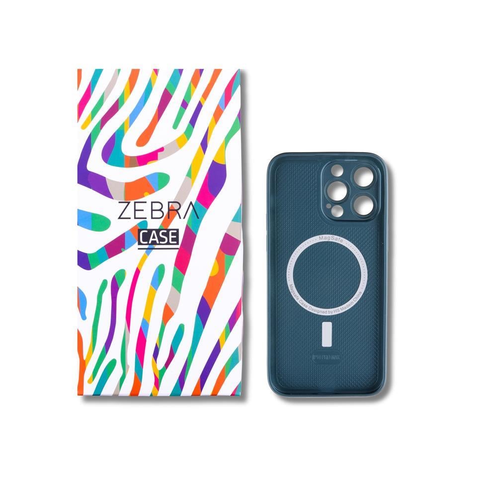 AG GLASS Navy Blue iPhone 14 Pro Max Kılıf