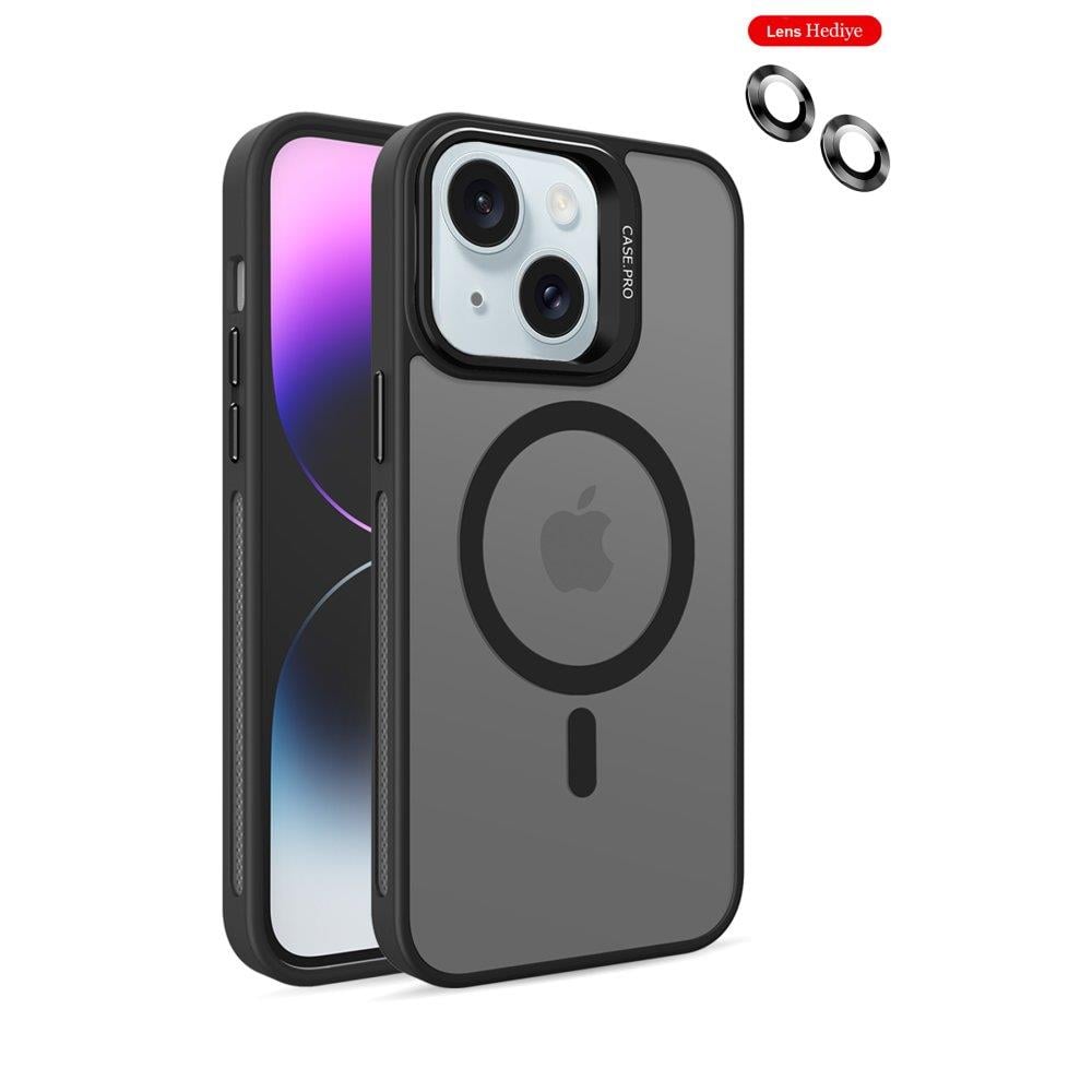 Case Pro Siyah iPhone 15 Plus