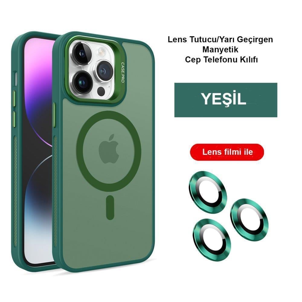 Case Pro Yeşil iPhone 15 Pro Max
