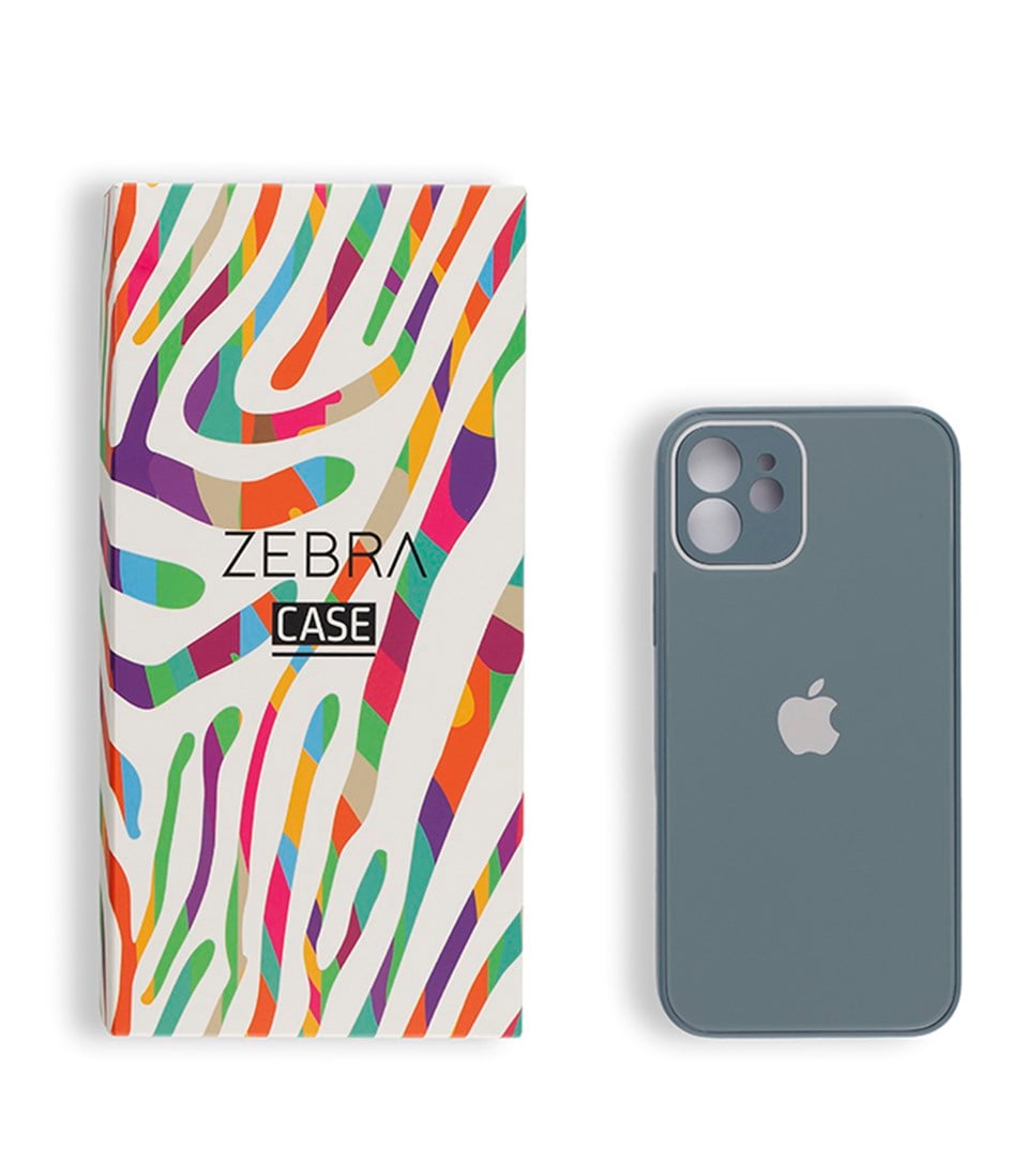 Iphone 11 Çam Yeşili Glass Serisi Kılıf