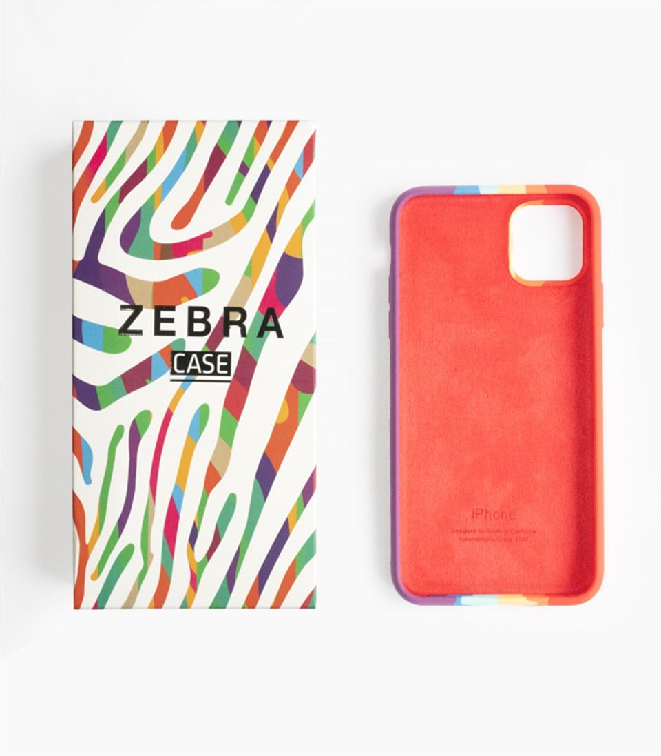 Iphone 12 Pro Max Rainbow Lansman Kılıf