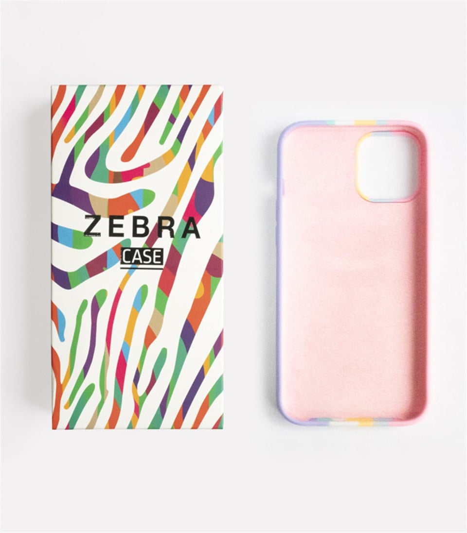 Iphone 12/12 Pro Rainbow Candy Lansman Kılıf