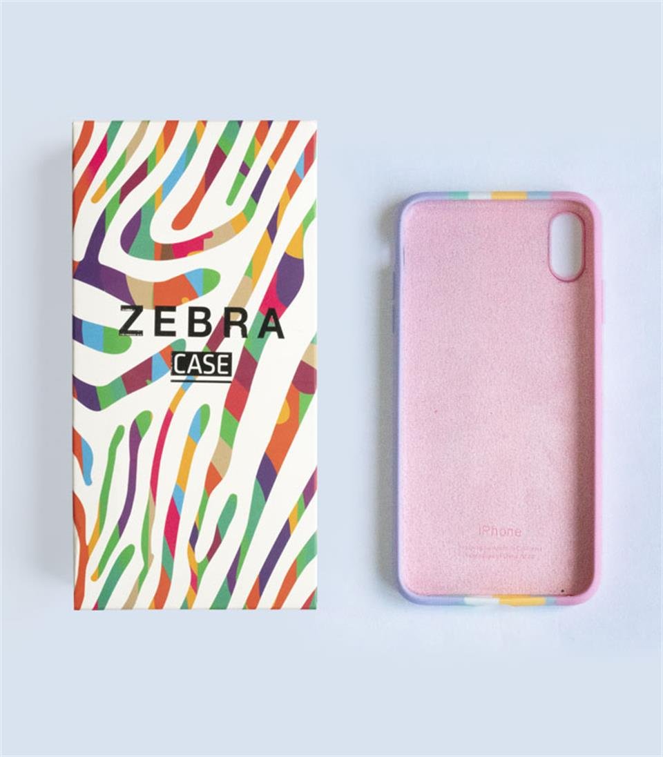 Iphone Xs Max Rainbow Candy Lansman Kılıf