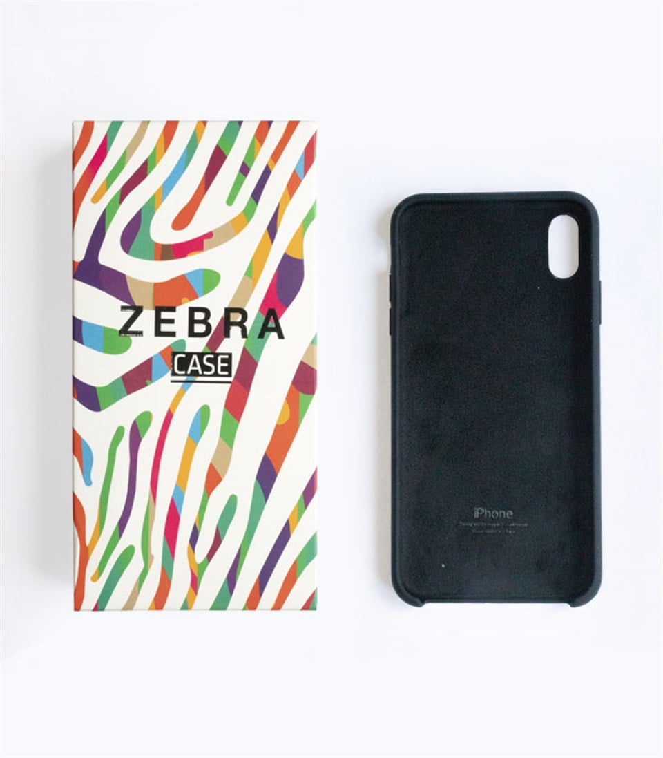 Iphone Xs Max Siyah Lansman Kılıf