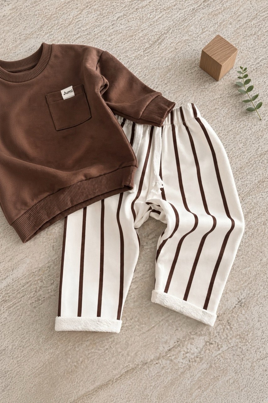 J Boys Sweatshirt - Pantolon Pinterest Takım - Kahverengi