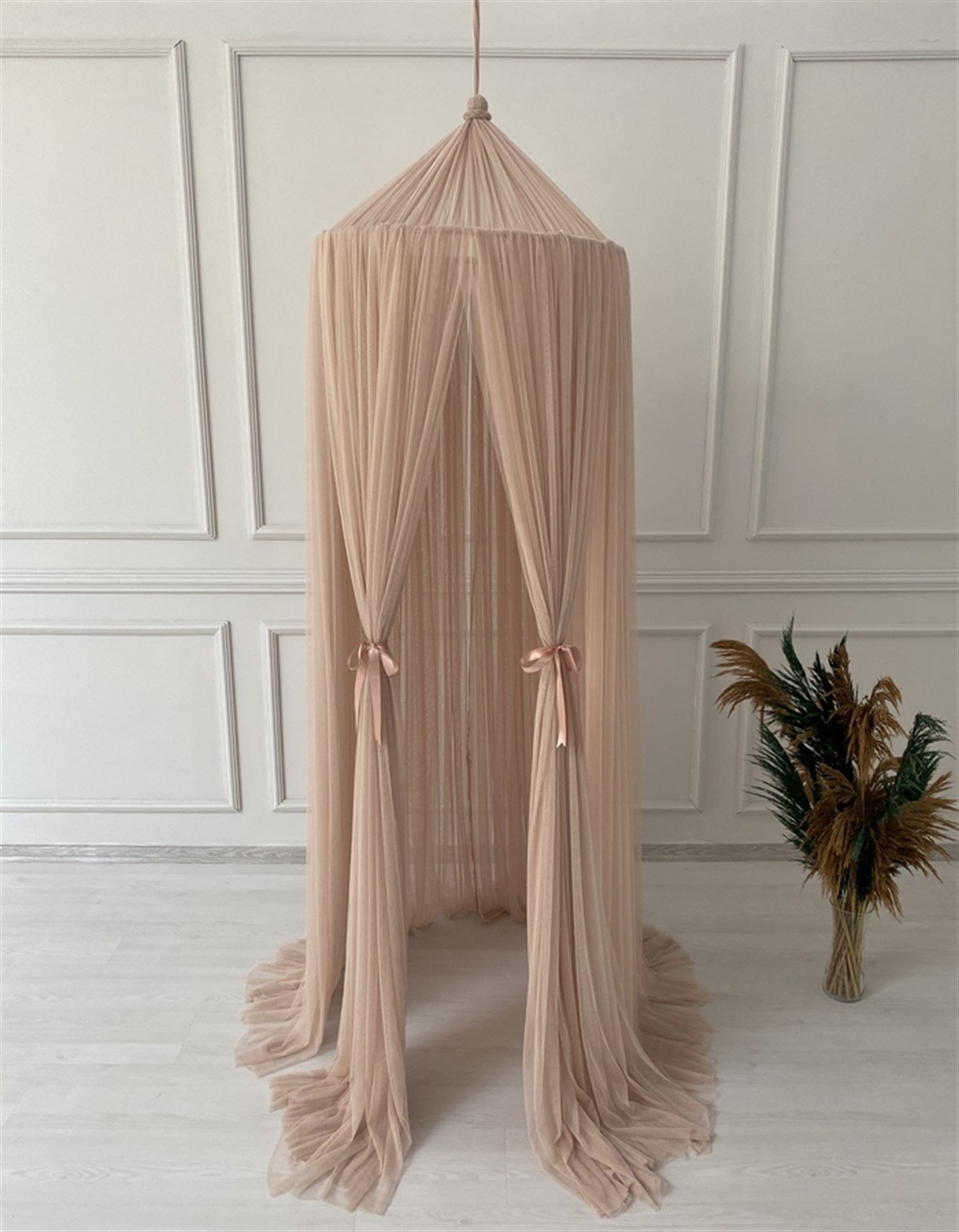  Açık Pudra Rengi 25 Metre Tül Cibinlik