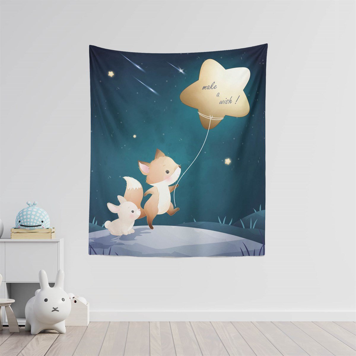  Make Wish Duvar Örtüsü