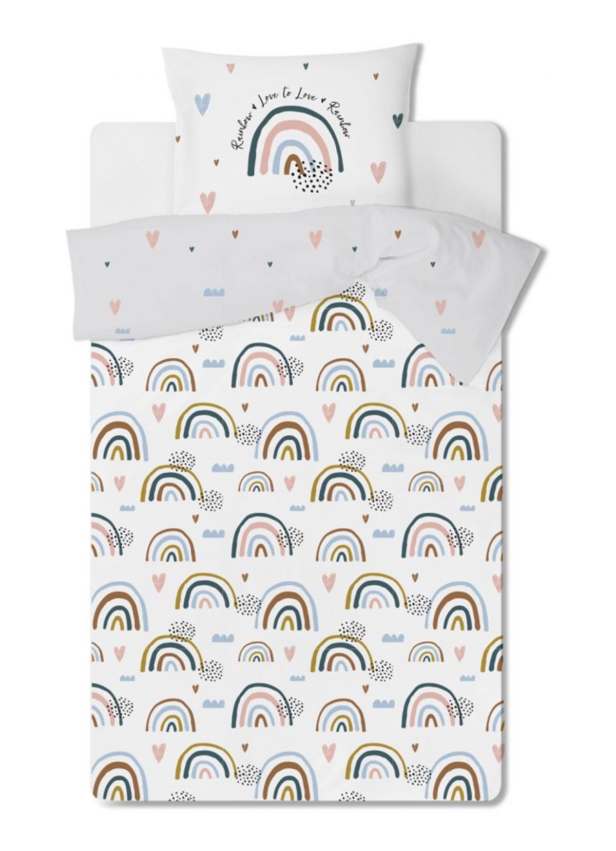  Rainbow Tek Kişilik Nevresim Takımı