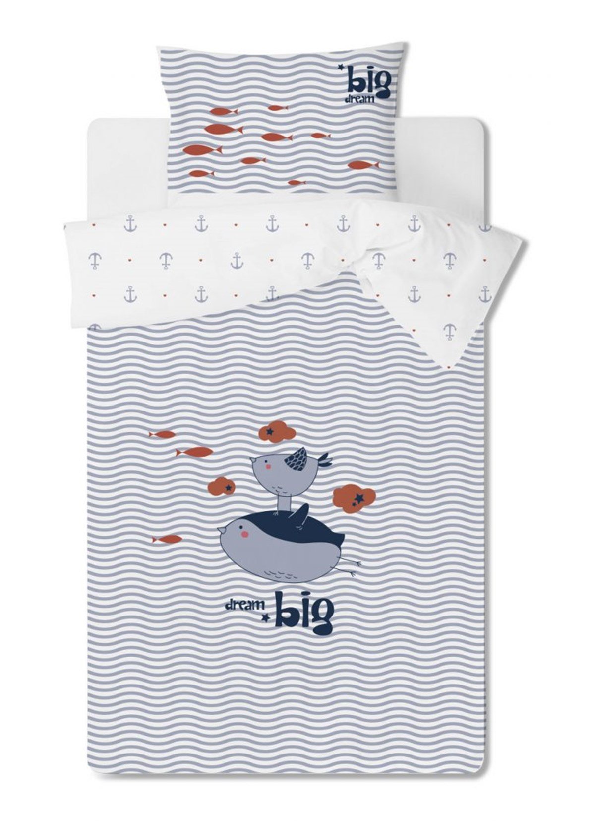  Soft Wave Tek Kişilik Nevresim Takımı