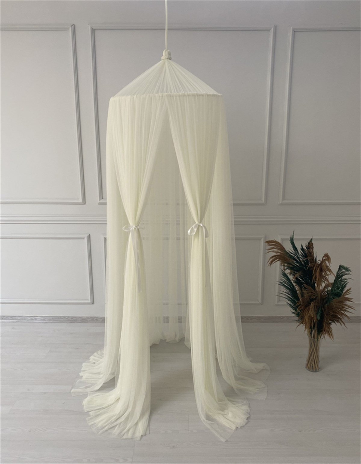 Krem Rengi 25 Metre Tül Cibinlik