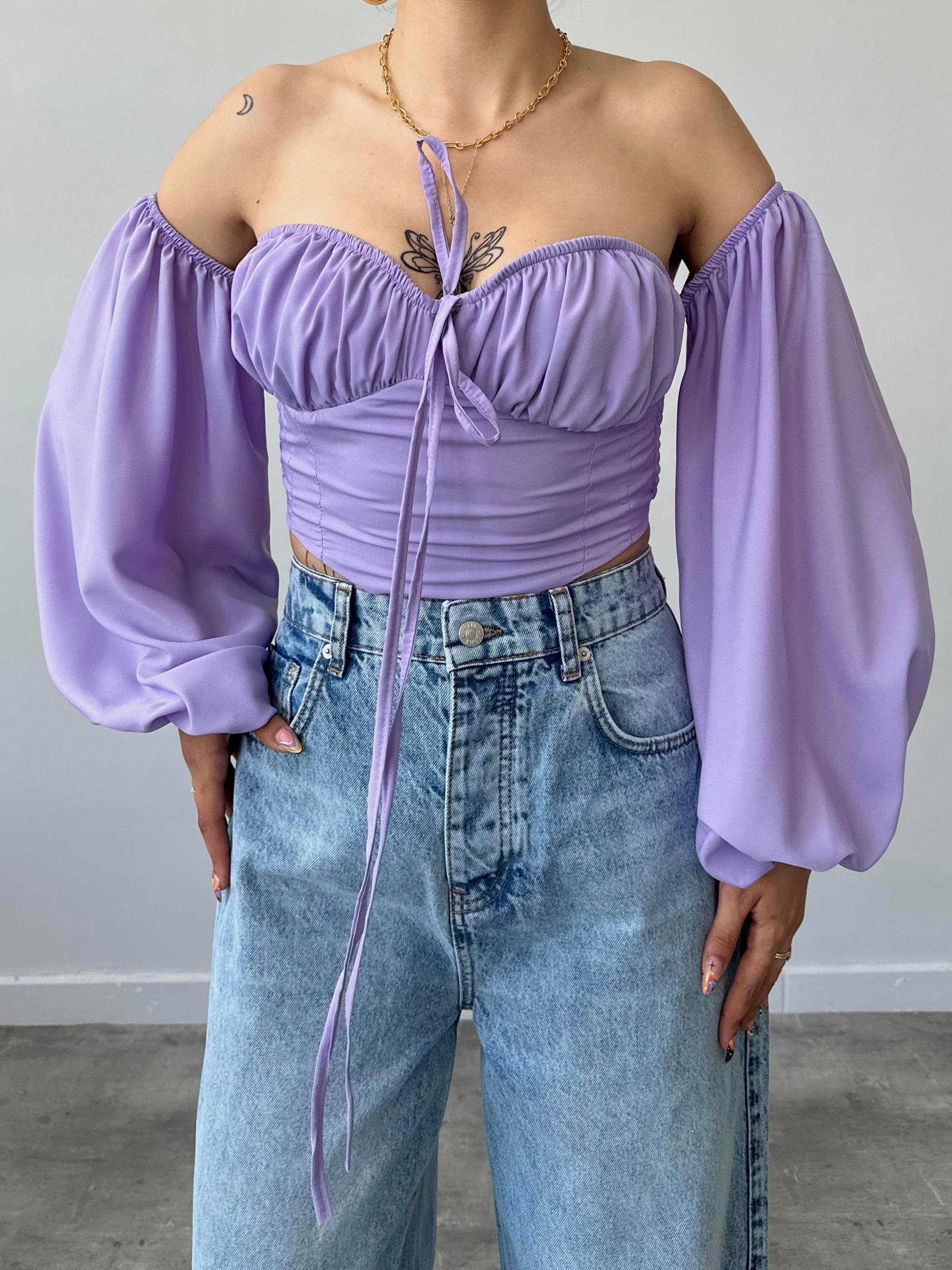 Agnes Büstiyer Llila Crop