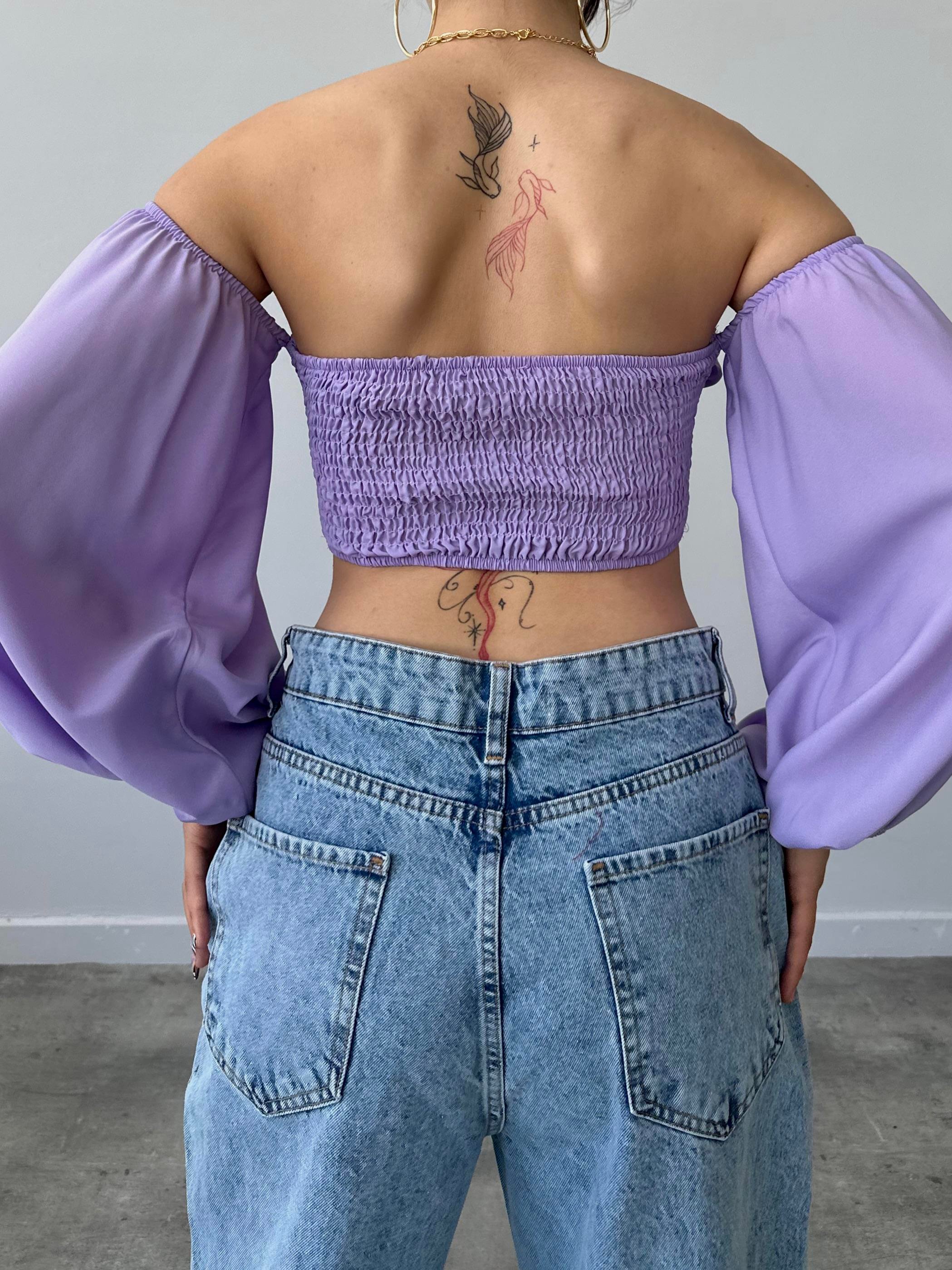 Agnes Büstiyer Llila Crop