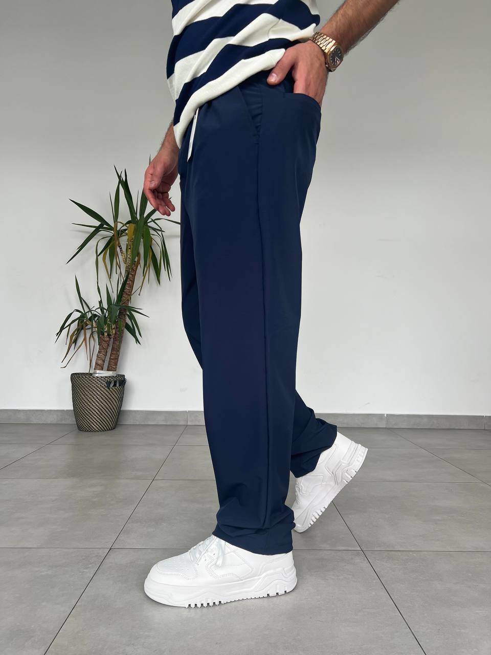 BAGGY PARAŞÜT PANTOLON-4031 - LACİVERT