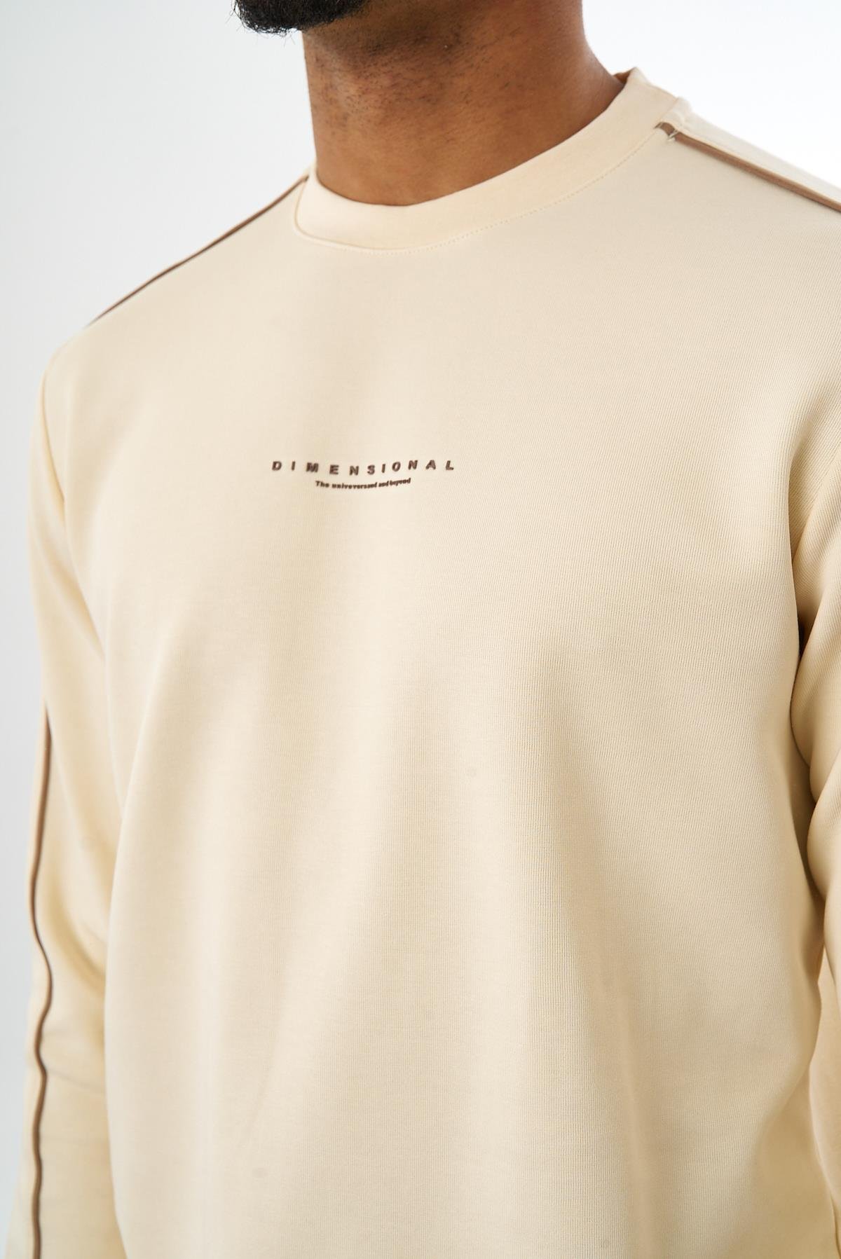 DF ARABİYELİ SWEAT-2012 - BEJ