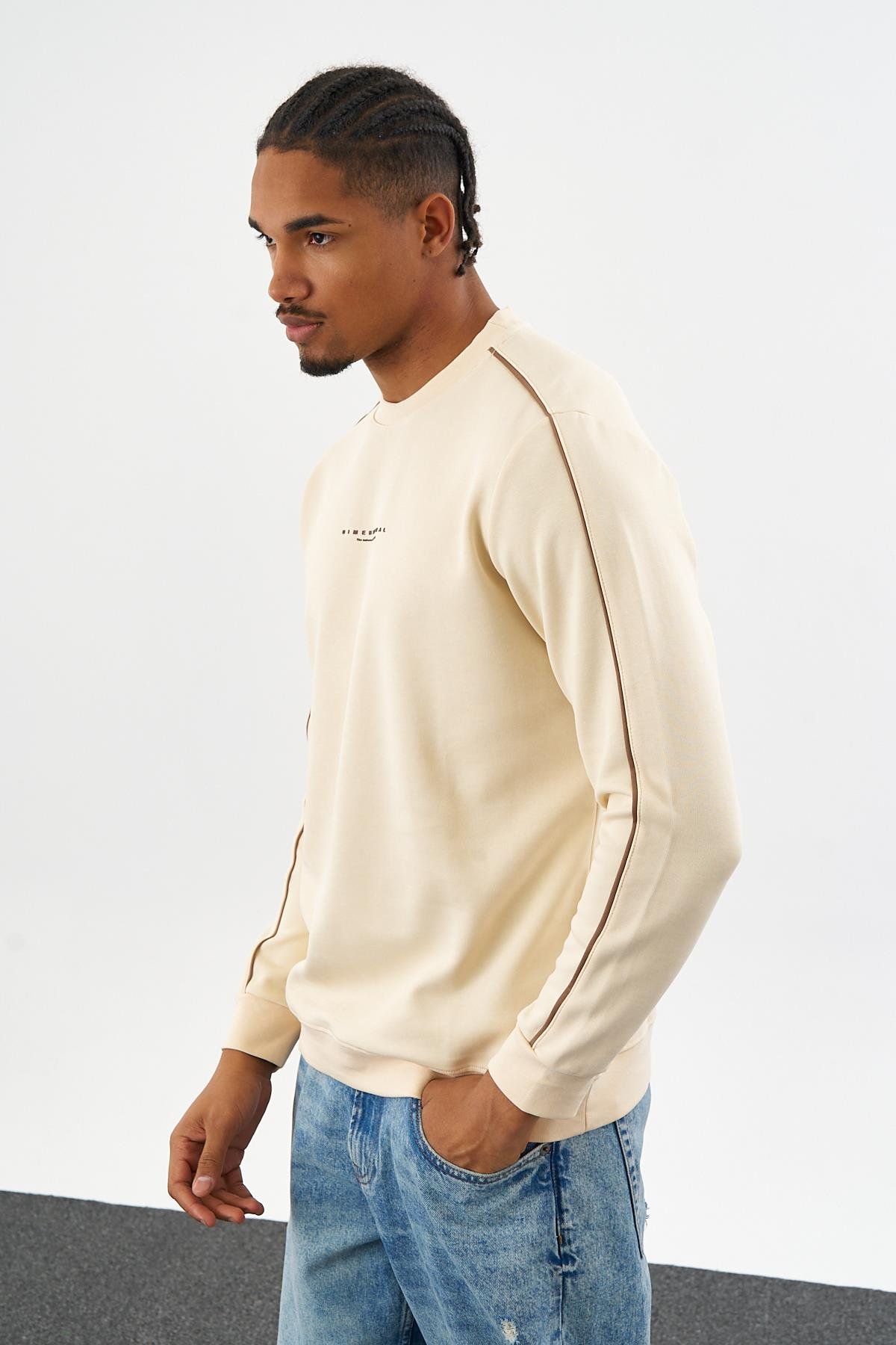 DF ARABİYELİ SWEAT-2012 - BEJ