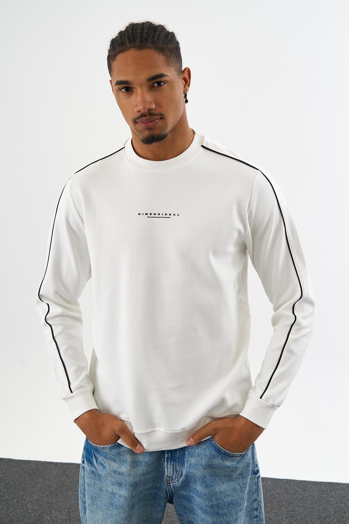 DF ARABİYELİ SWEAT-2012 - BEYAZ