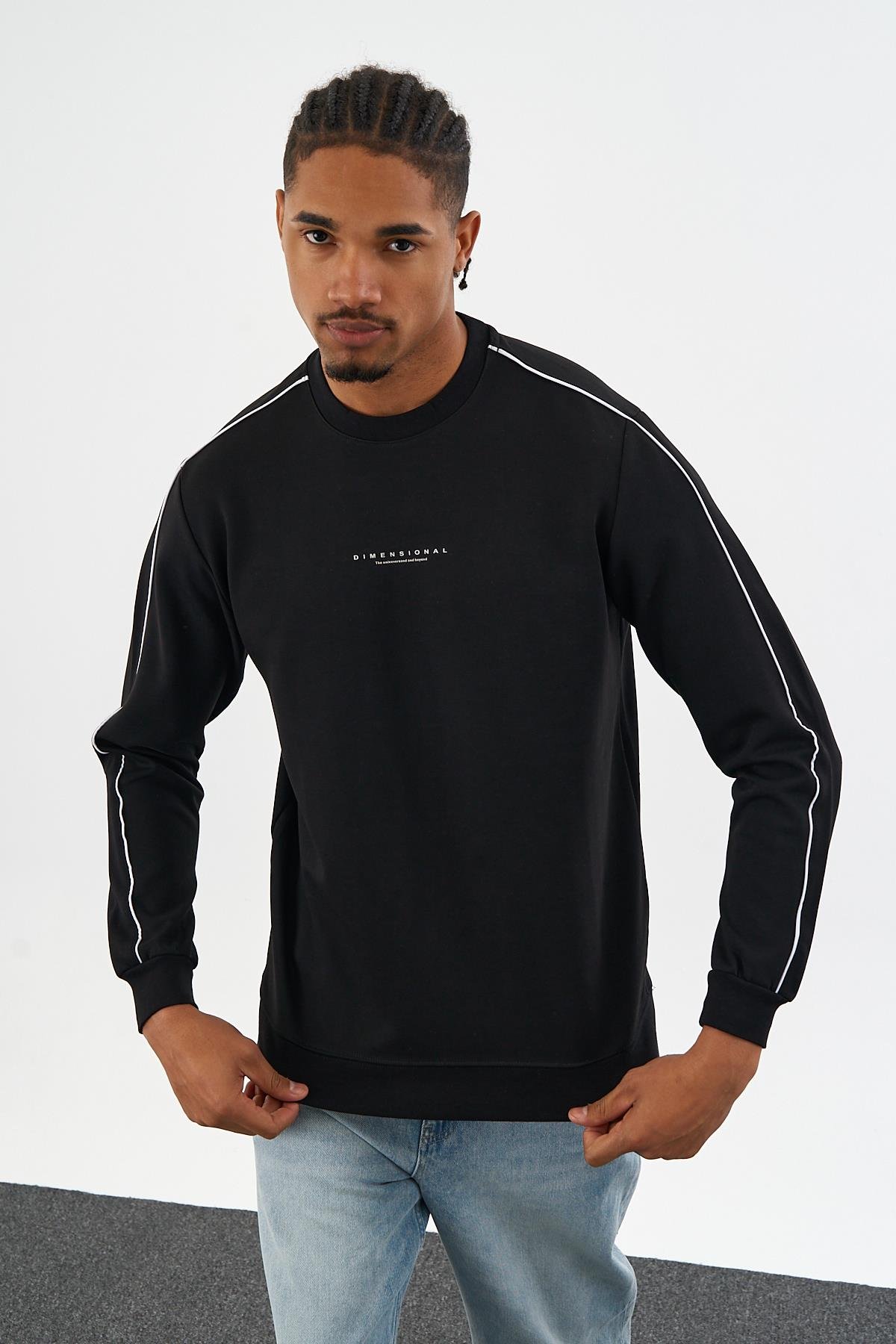 DF ARABİYELİ SWEAT-2012 - SİYAH
