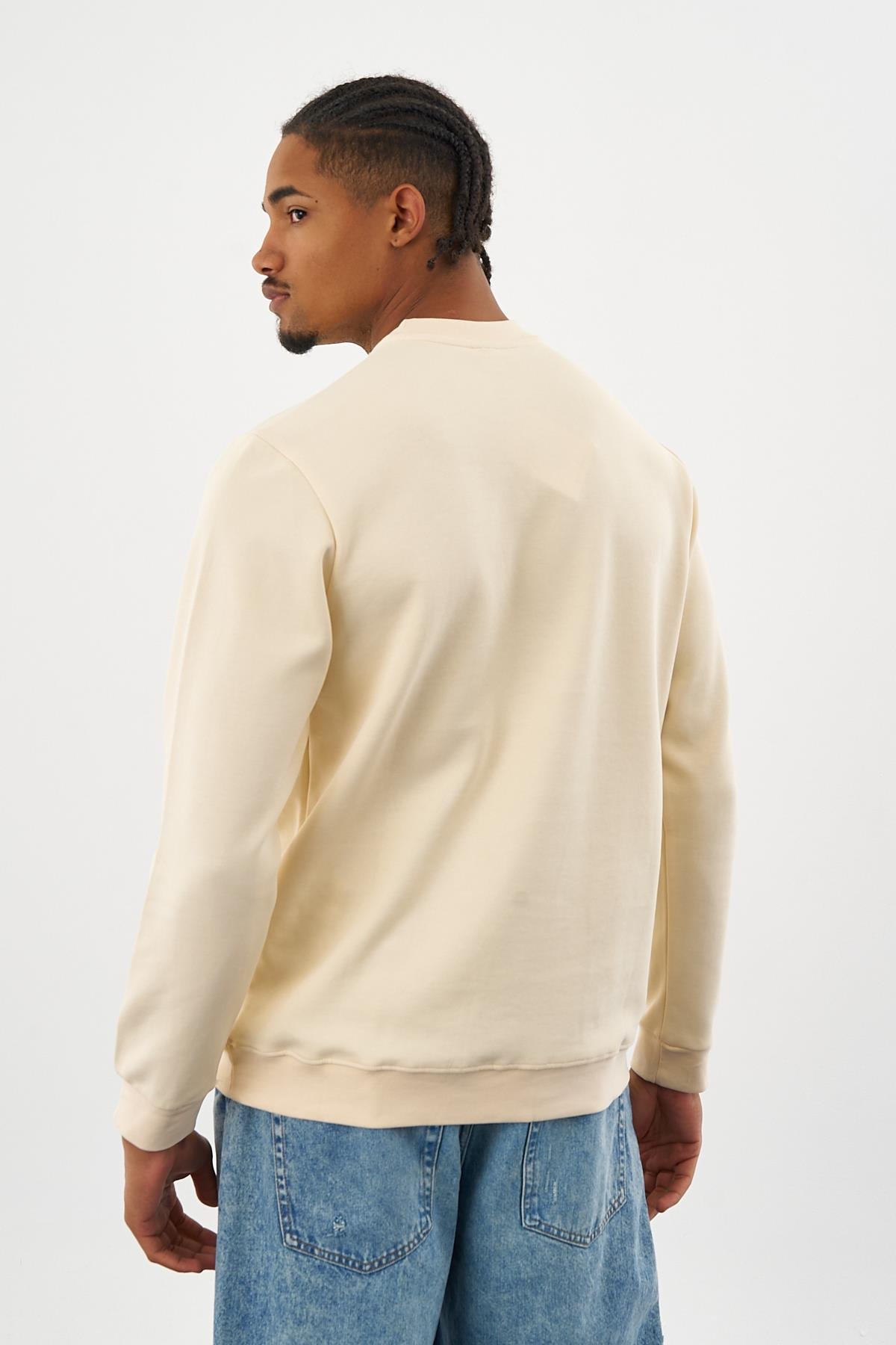 DF ENJEKSİYON SWEAT-2017 - BEJ