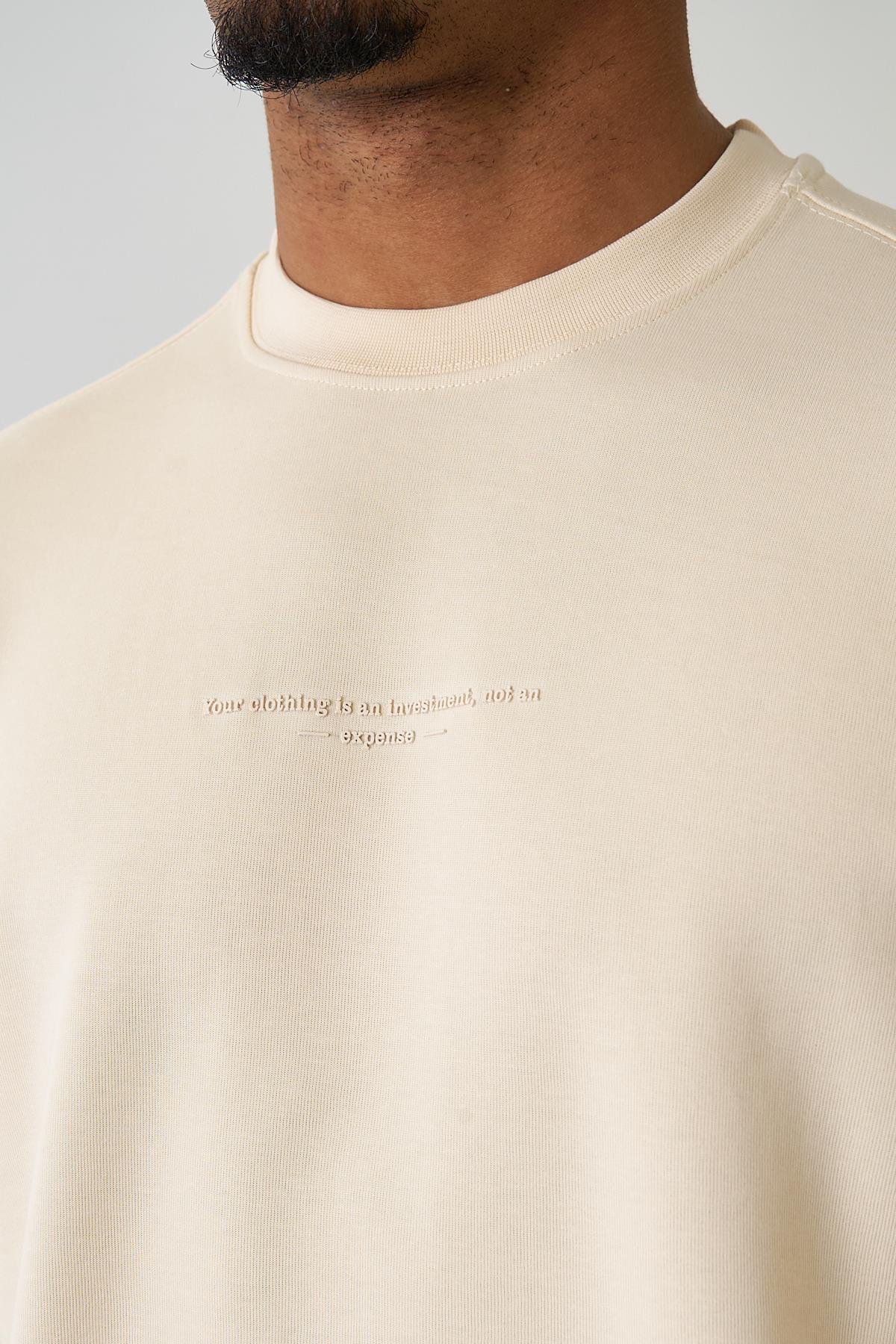 DF ENJEKSİYON SWEAT-2017 - BEJ