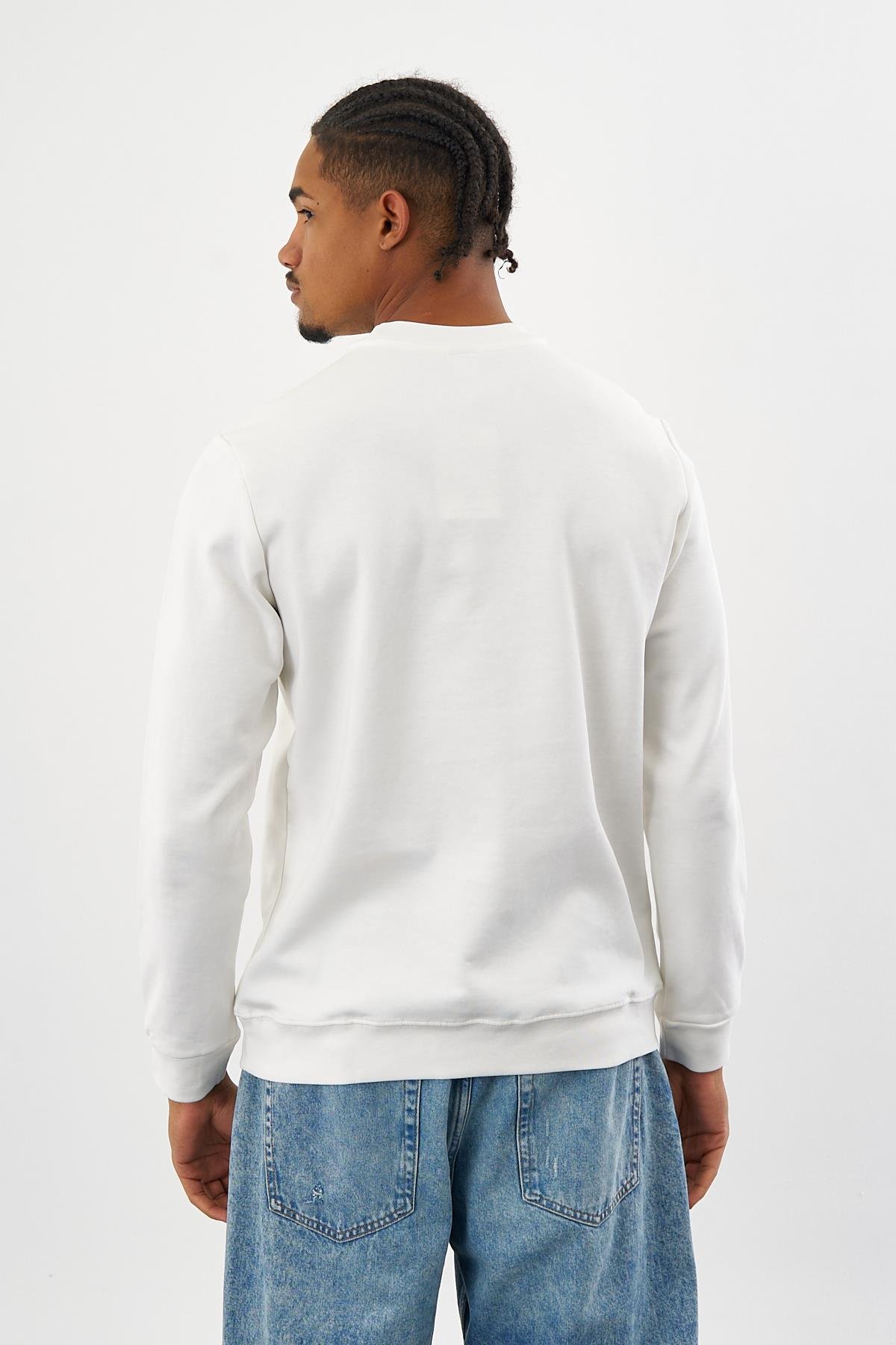 DF ENJEKSİYON SWEAT-2017 - BEYAZ