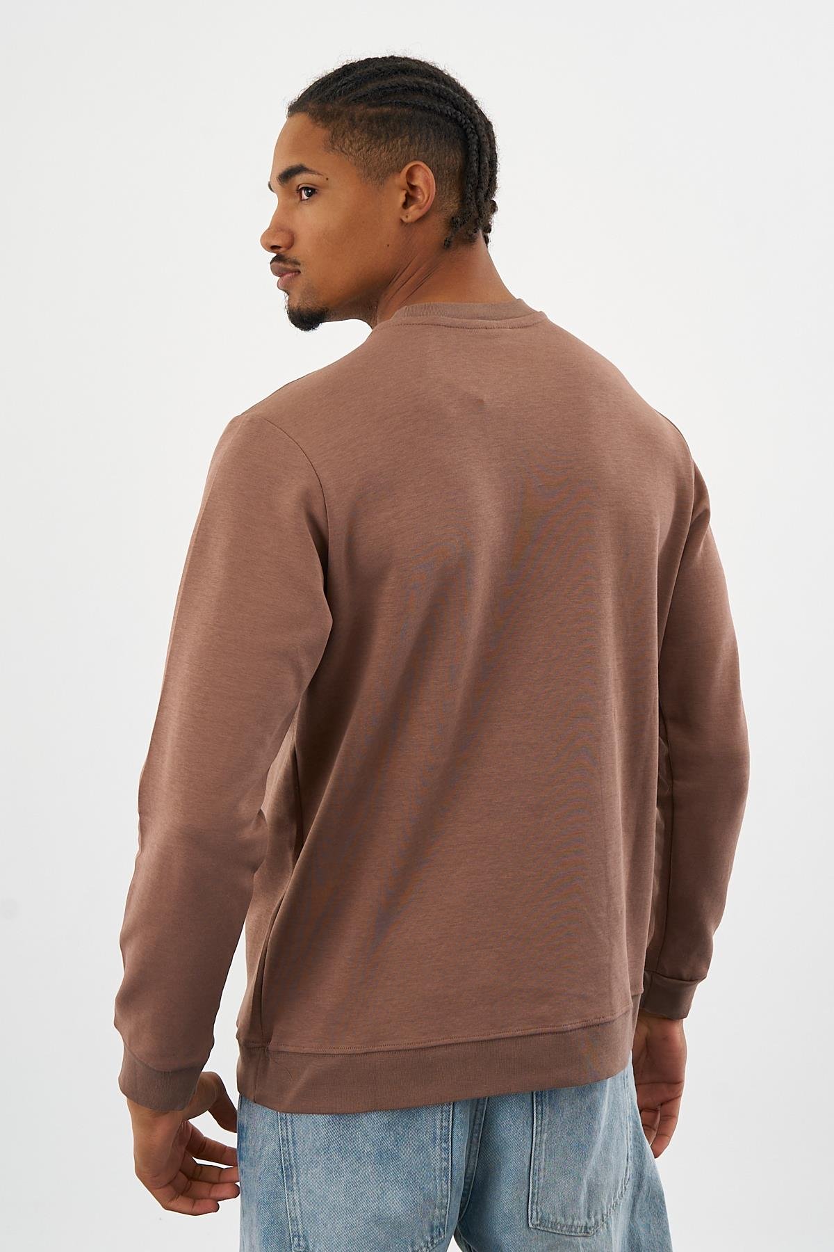 DF ENJEKSİYON SWEAT-2017 - KAHVE
