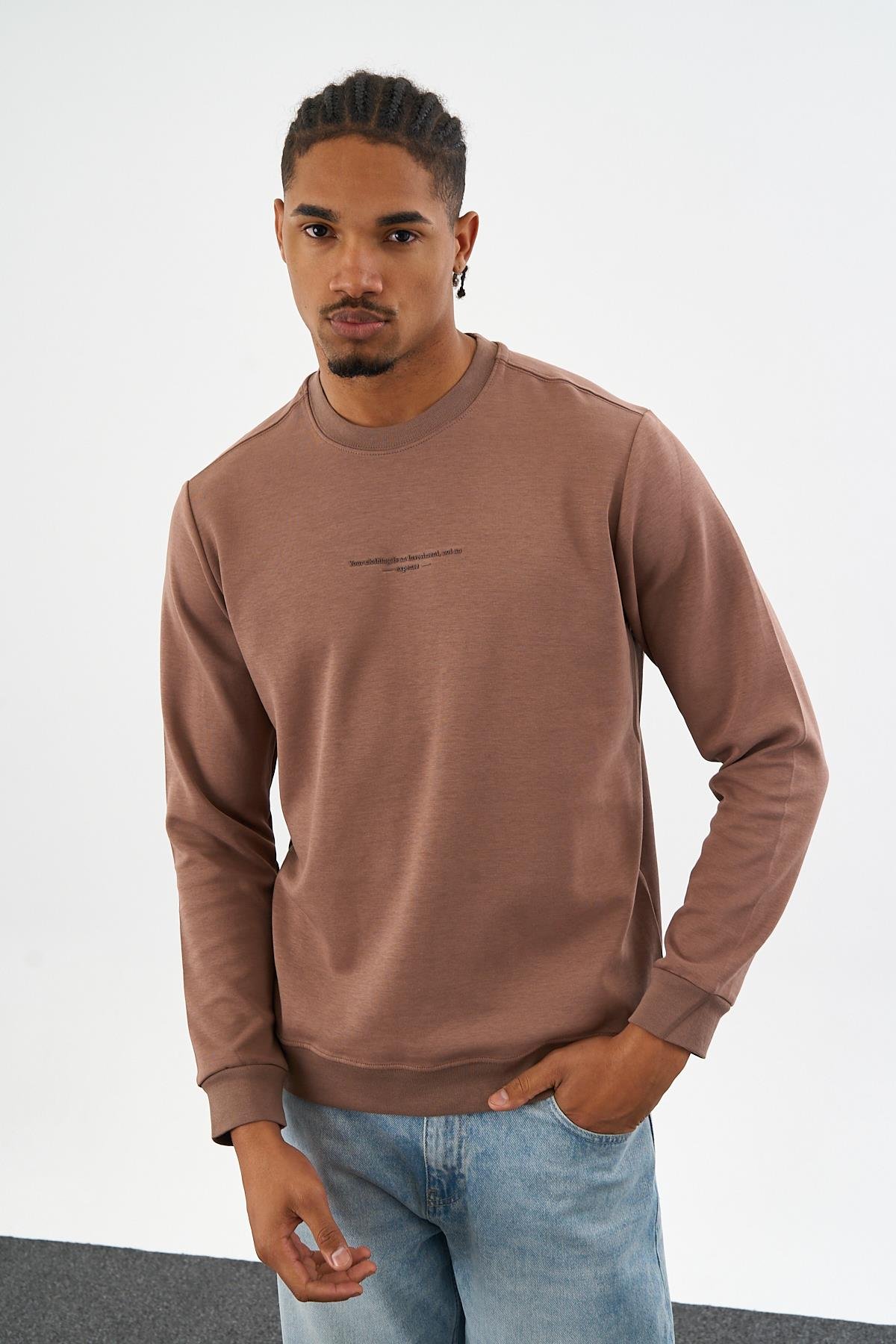 DF ENJEKSİYON SWEAT-2017 - KAHVE