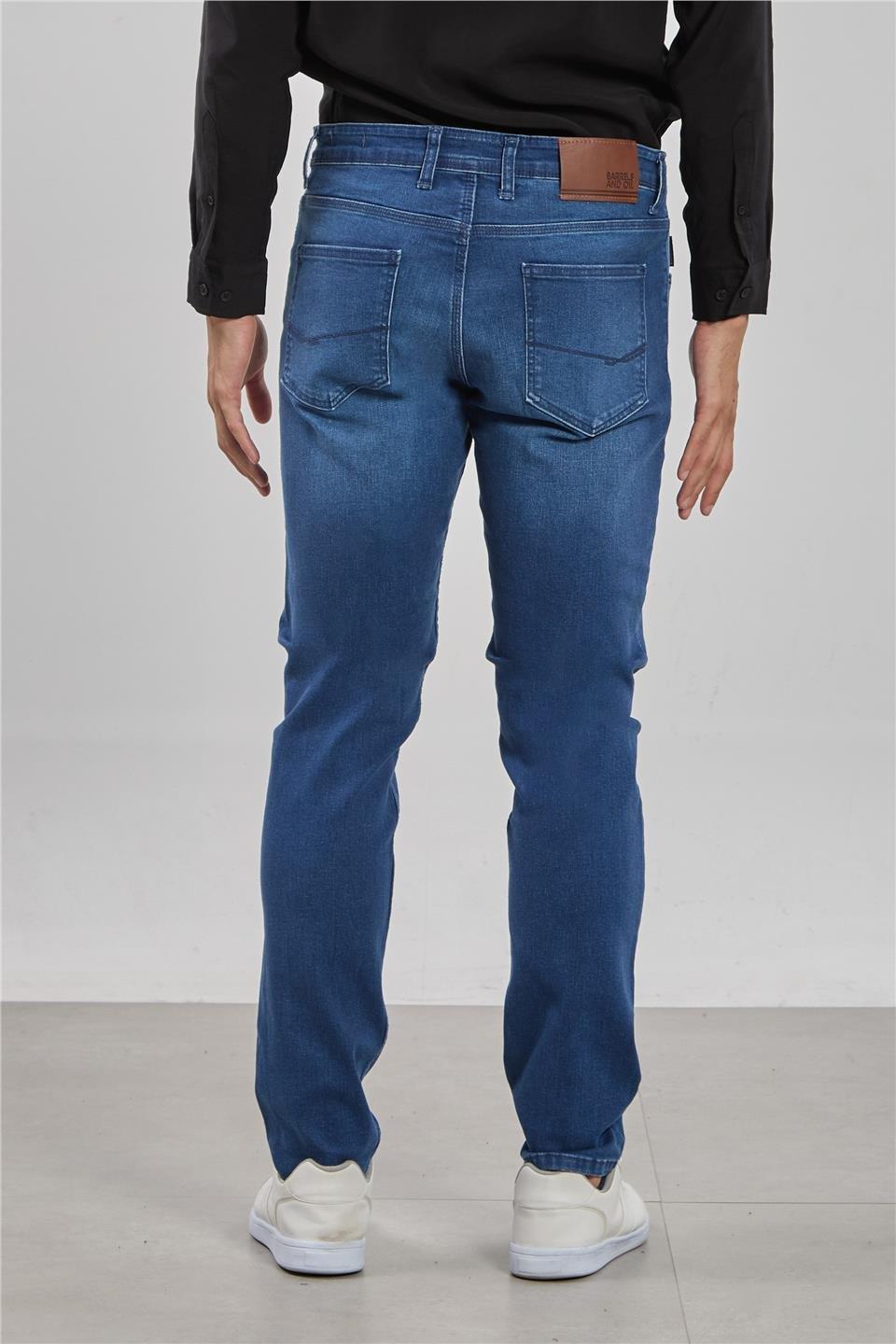 PABLO-Regular fit pantolon-5141 - Açık Mavi